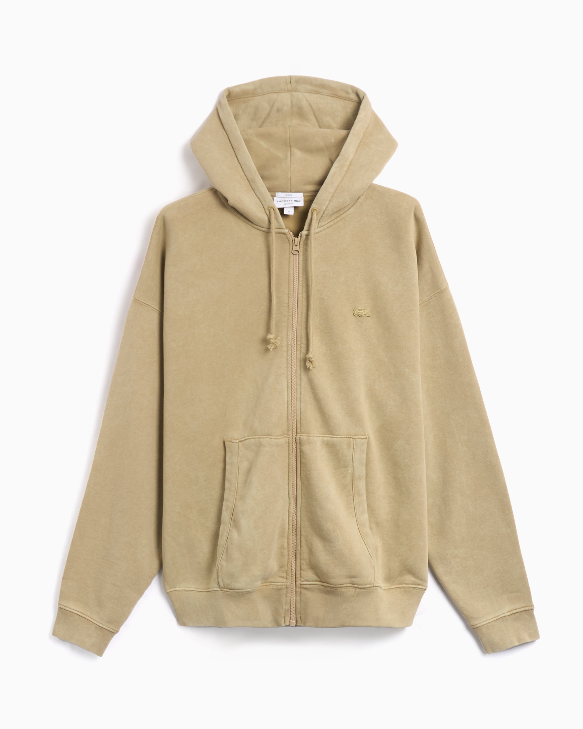 Lacoste Unisex Jogger Full Zip Hoodie Relaxed Unisex Zip-Up Sweatshirt