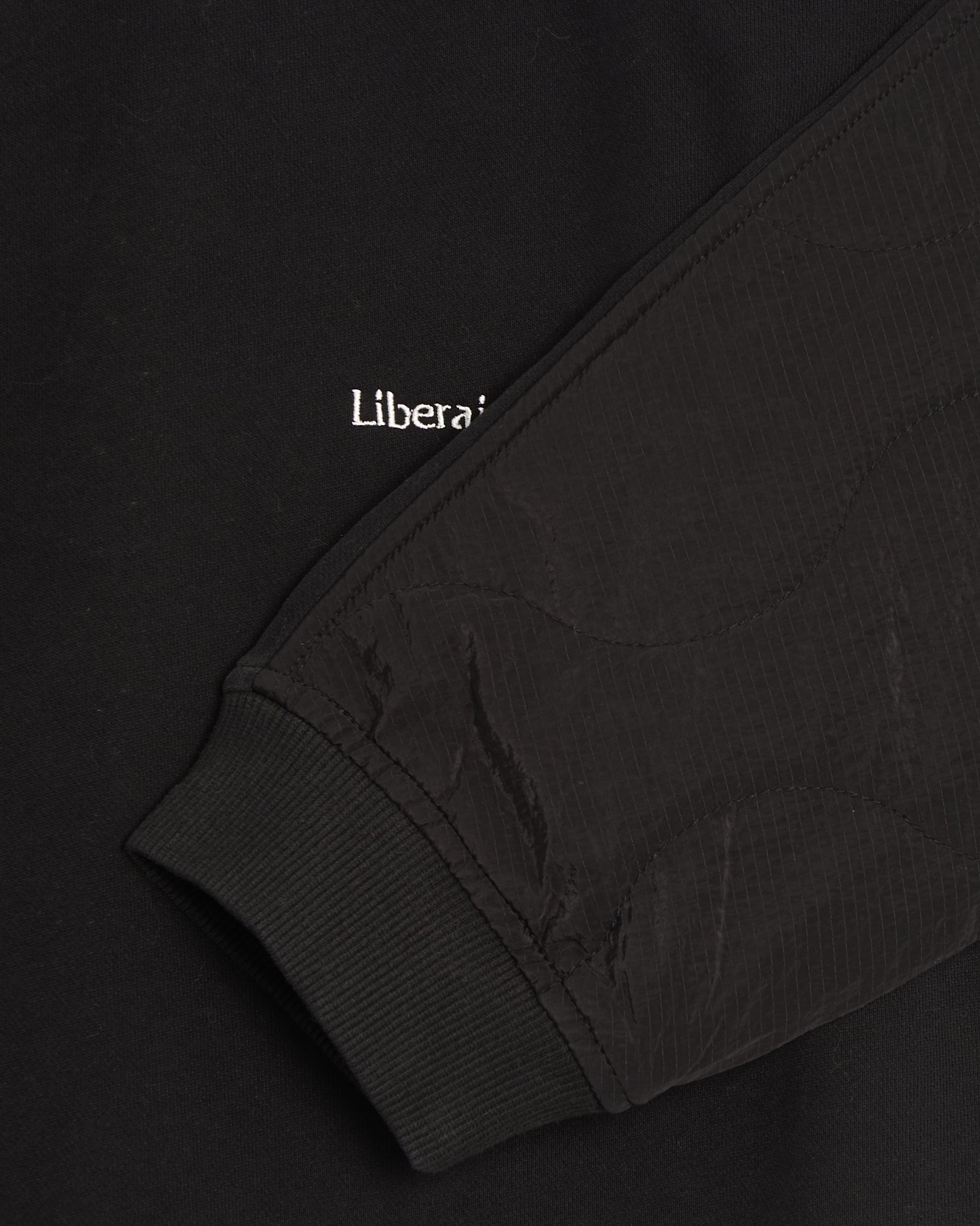 Sweatshirts Liberaiders® Liberaiders® Men's Fleece Quilted Sweatshirt Men's Sweatshirt - 753042303-BLACK