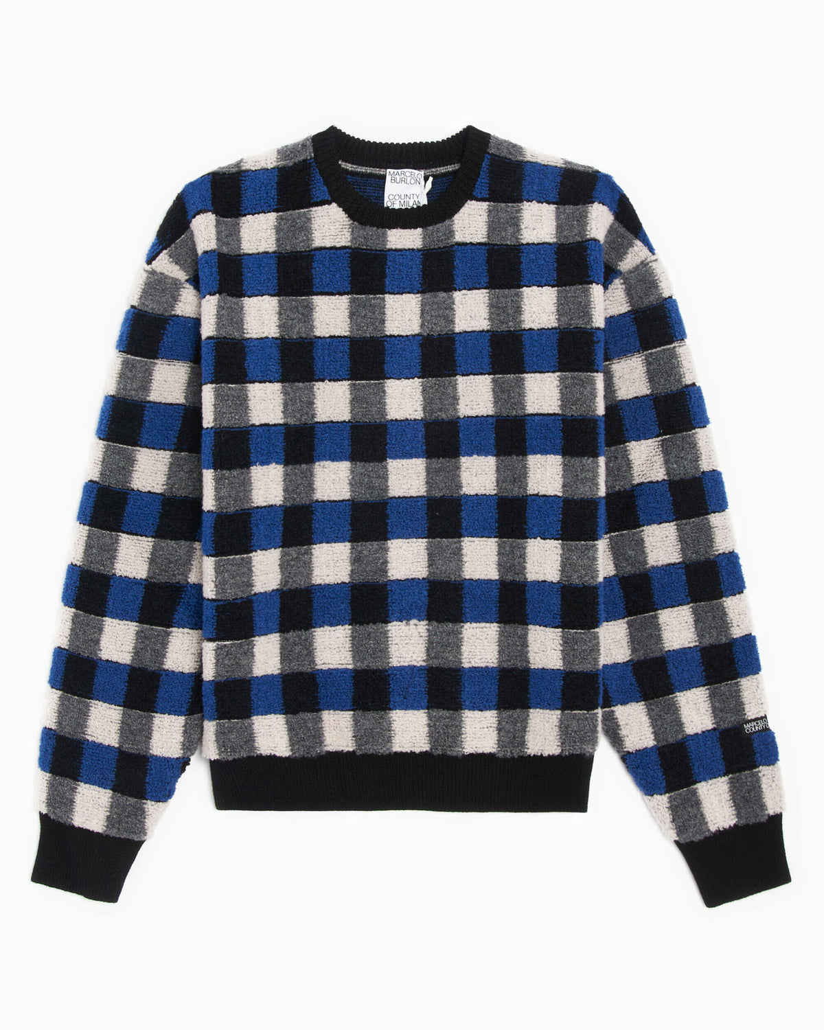 Marcelo Burlon Checkerboard Kinit Basic Men