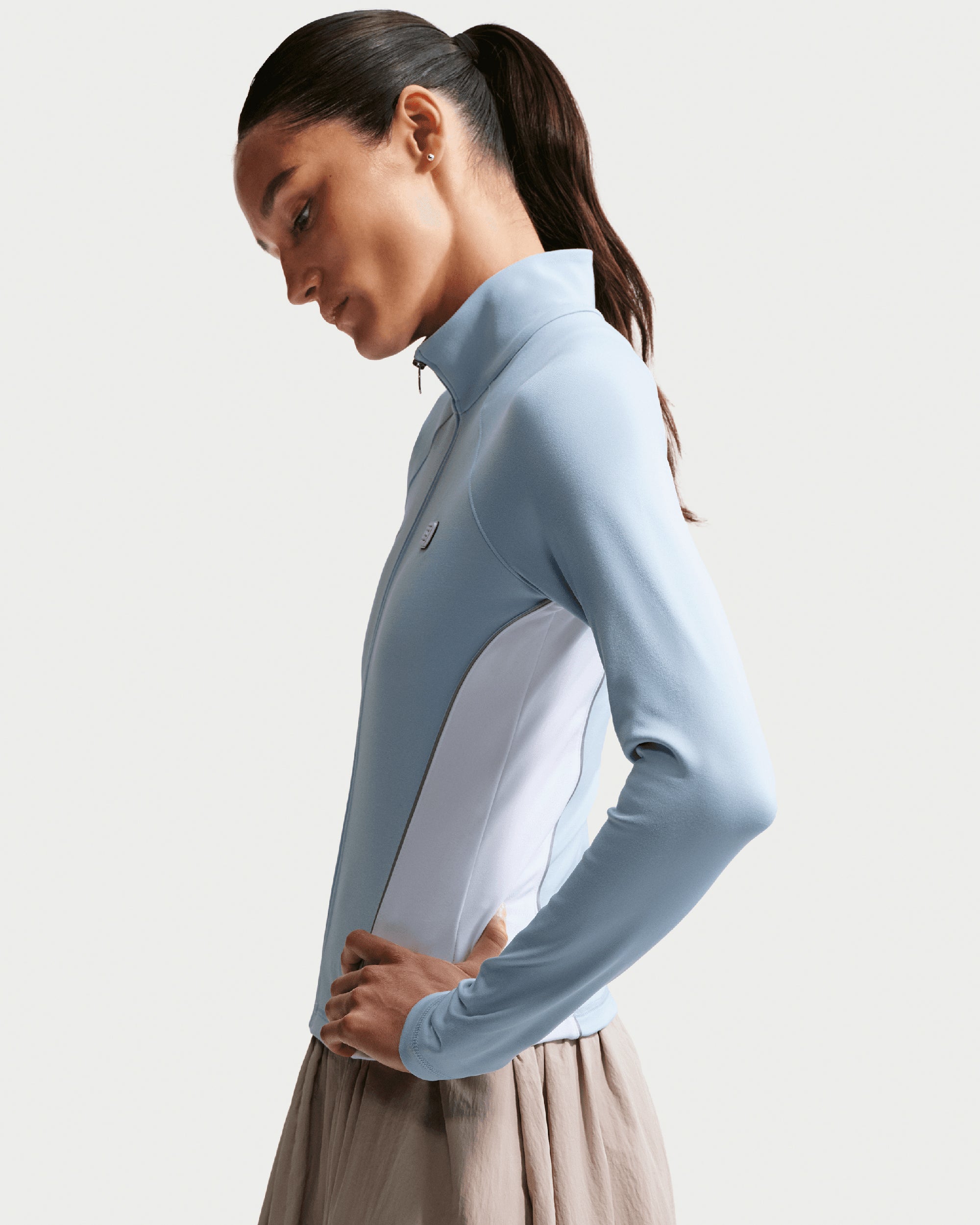 Sweatshirts Nike Sportswear Shox Slim Women's Zip-Up Sweatshirt - IR4443-440