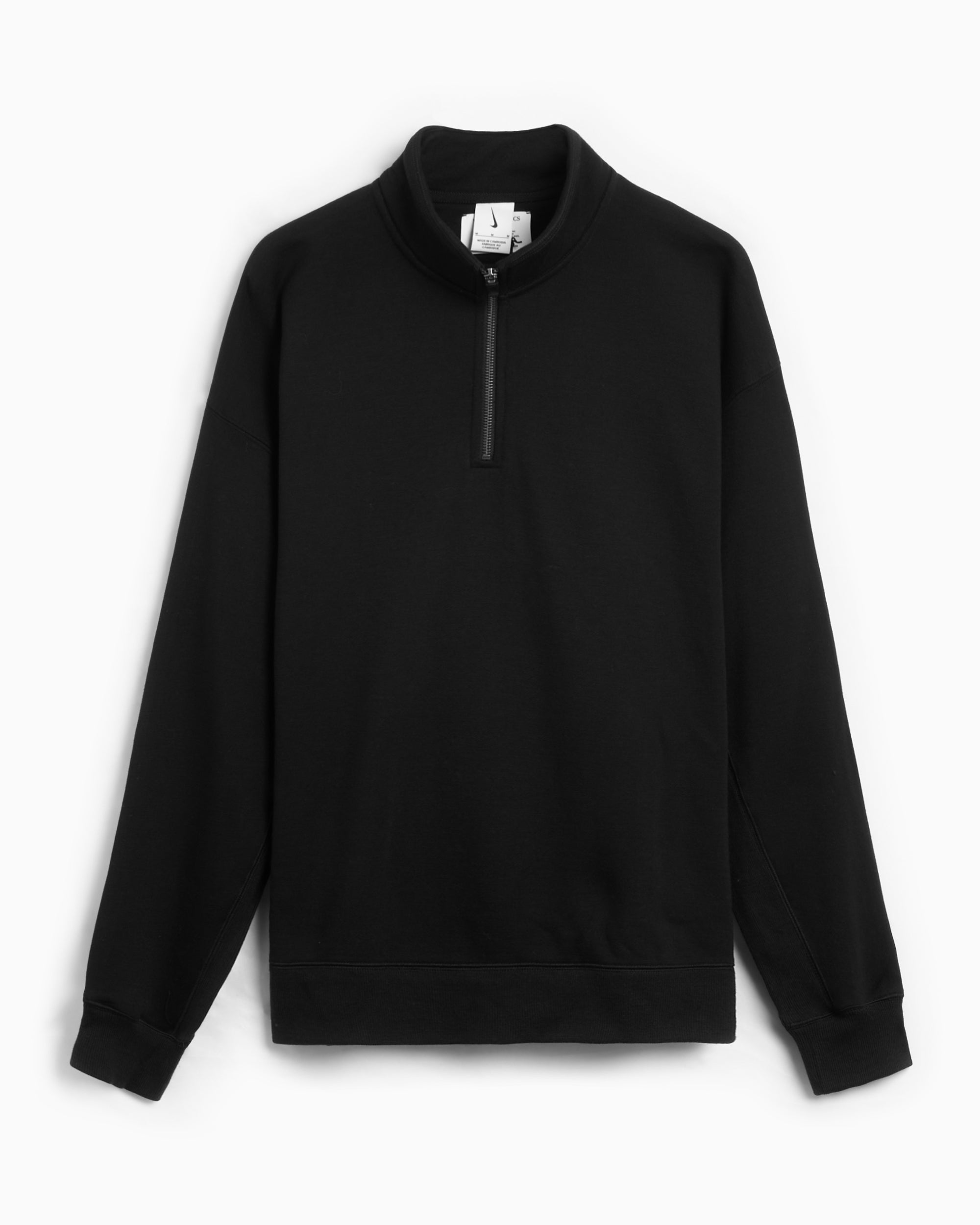 Nike Unisex Wool Classics Quarter Zip Sweatshirt Unisex Half Zip Sweat