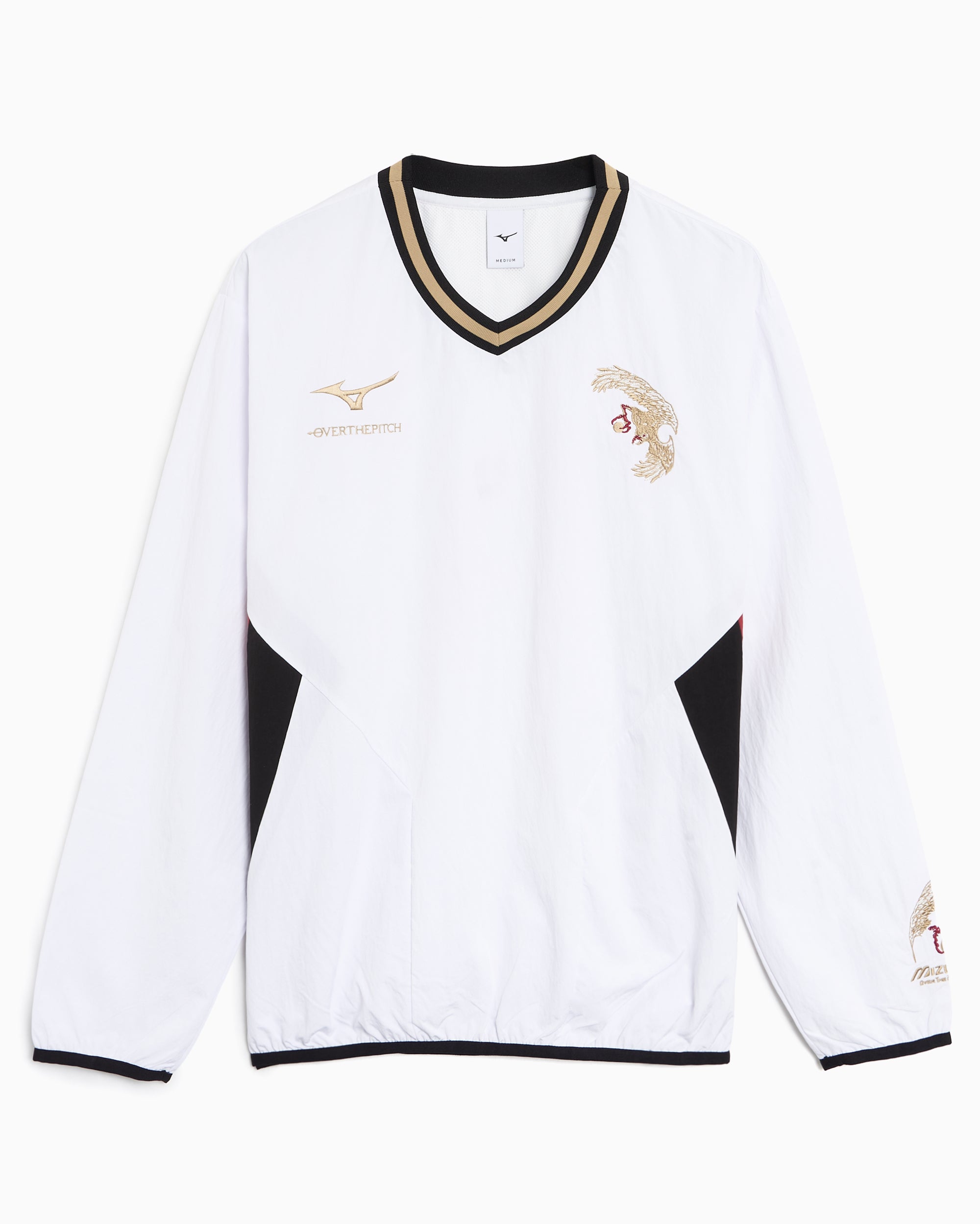 OVER THE PITCH x Mizuno Piste Logo Relaxed Men's Sweatshirt