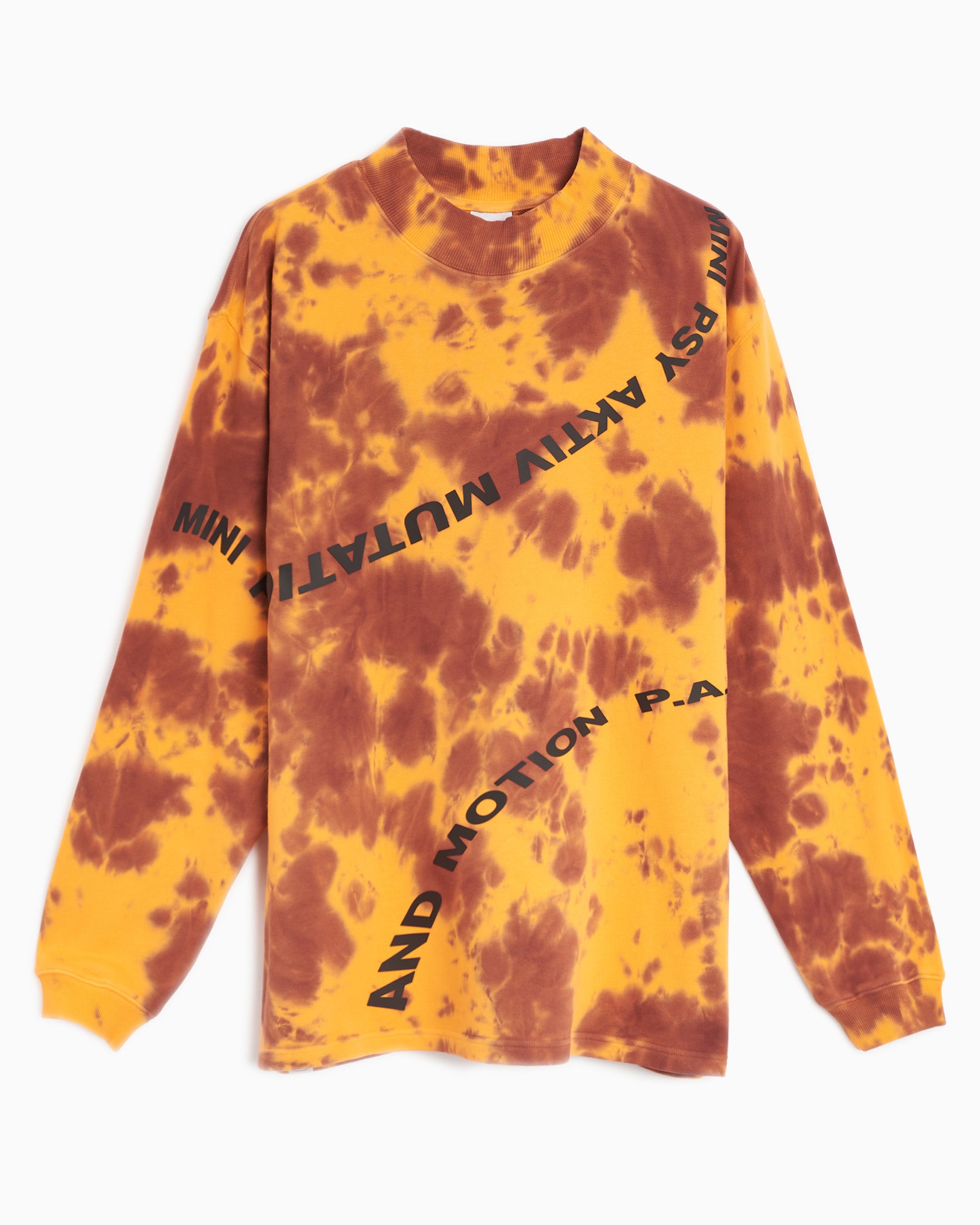 Sweatshirts Perks & Mini Perks And Mini Papyrus Mock Neck Unisex Sweatshirt "Poetry And Motion" Unisex Sweatshirt - PS223712-BUFICR