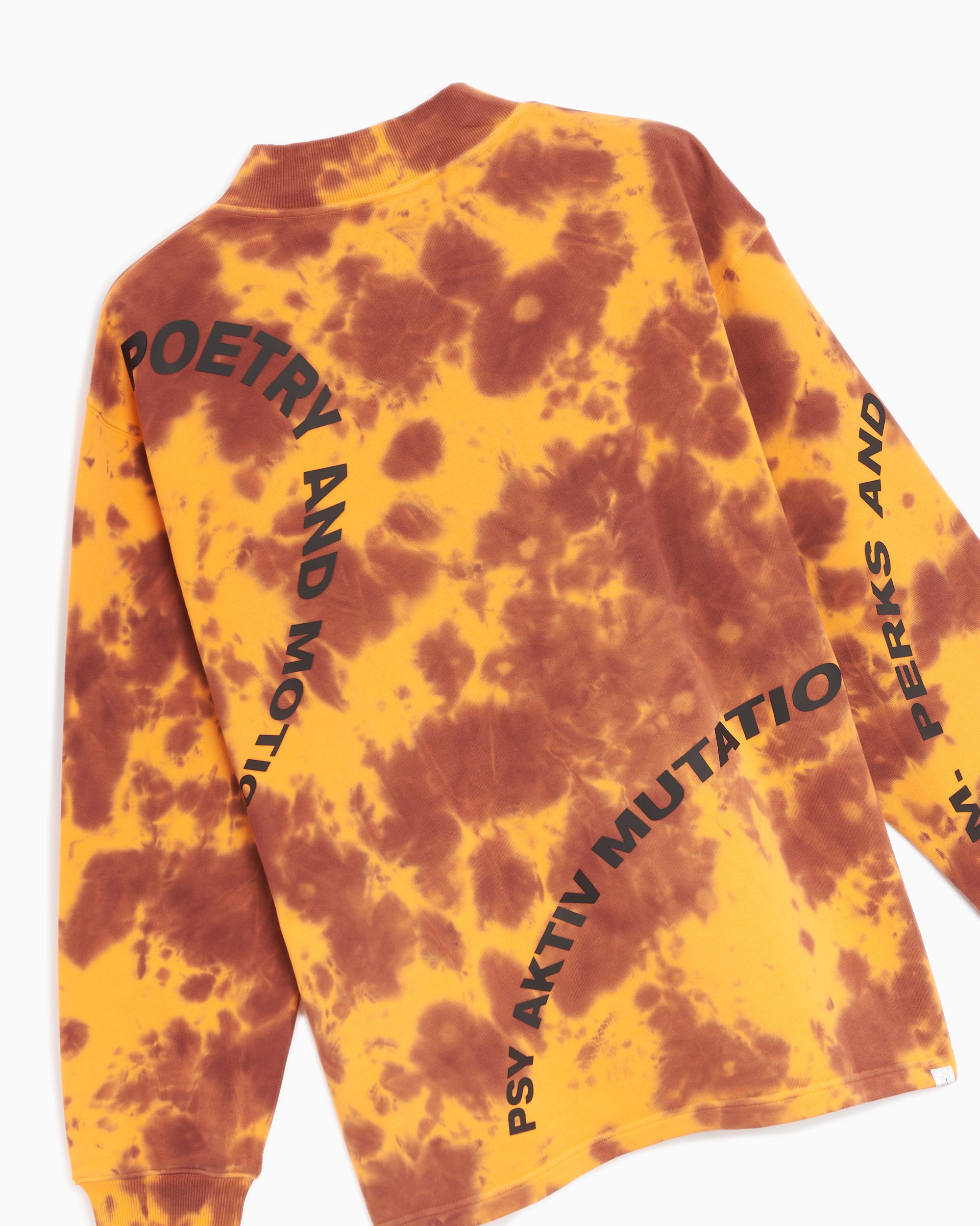 Sweatshirts Perks & Mini Perks And Mini Papyrus Mock Neck Unisex Sweatshirt "Poetry And Motion" Unisex Sweatshirt - PS223712-BUFICR