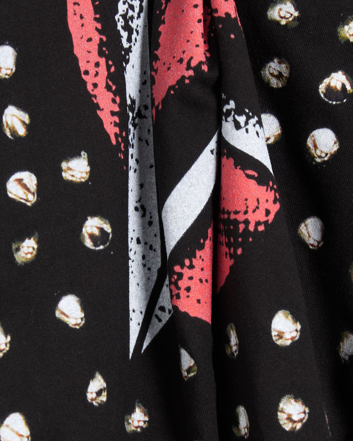 Sweatshirts Pleasures x Dead Kennedys Layered Graphic Relaxed Men's Hoodie - P26FDK002-BLACK