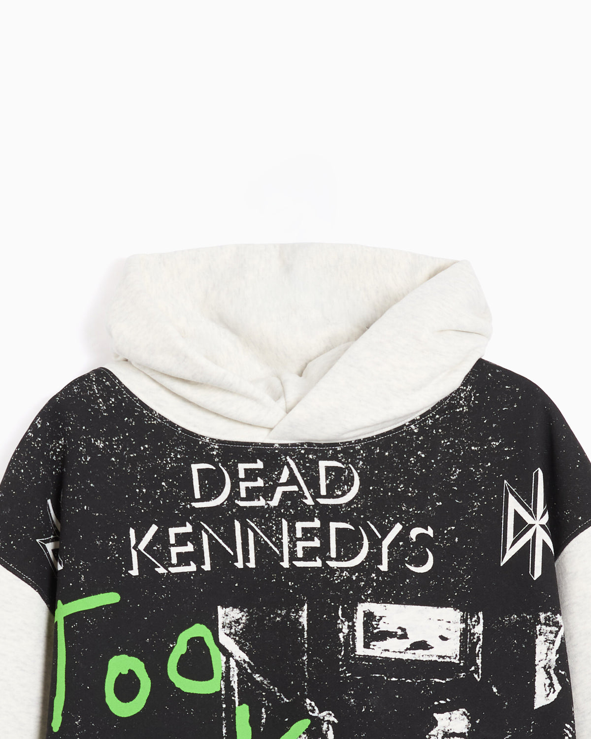 Sweatshirts Pleasures x Dead Kennedys TDTF Graphic Men's Hoodie - P26FDK003-ASH