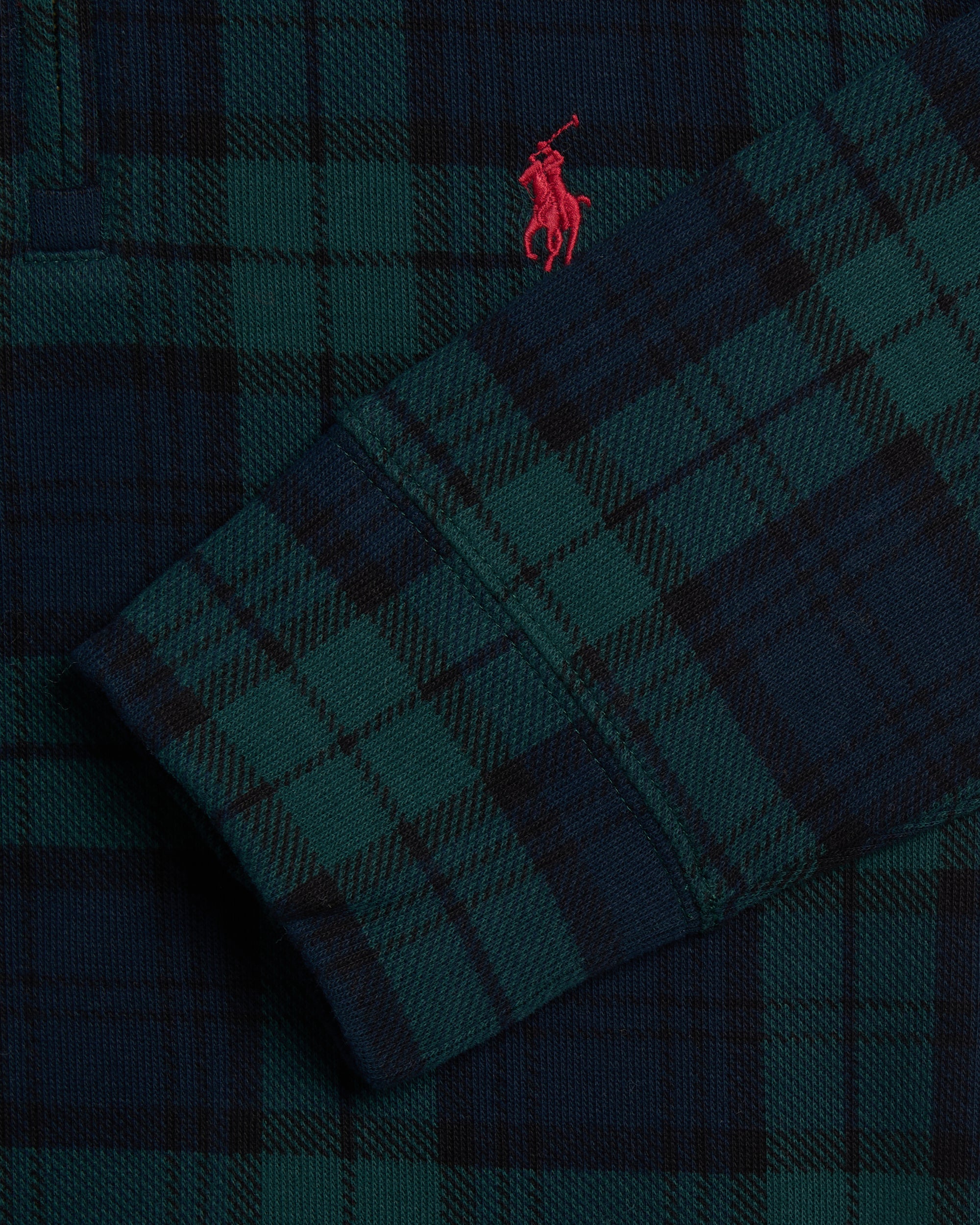 Sweatshirts Polo Ralph Lauren Jacquard Plaid Men's Half Zip Sweatshirt - 710981459001