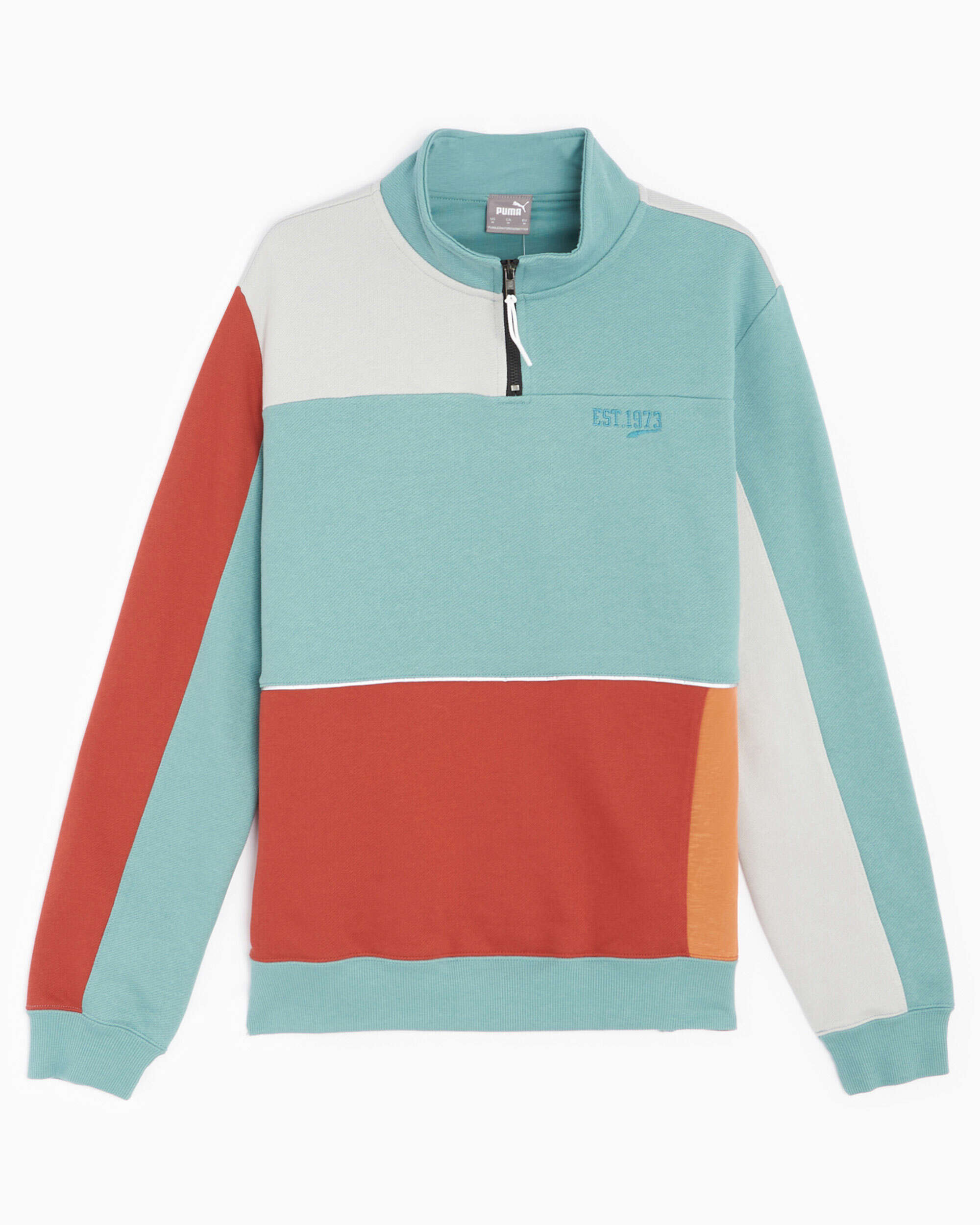 Puma Signature Basketball Men's Half Zip Sweatshirt Men's Half Zip Swe