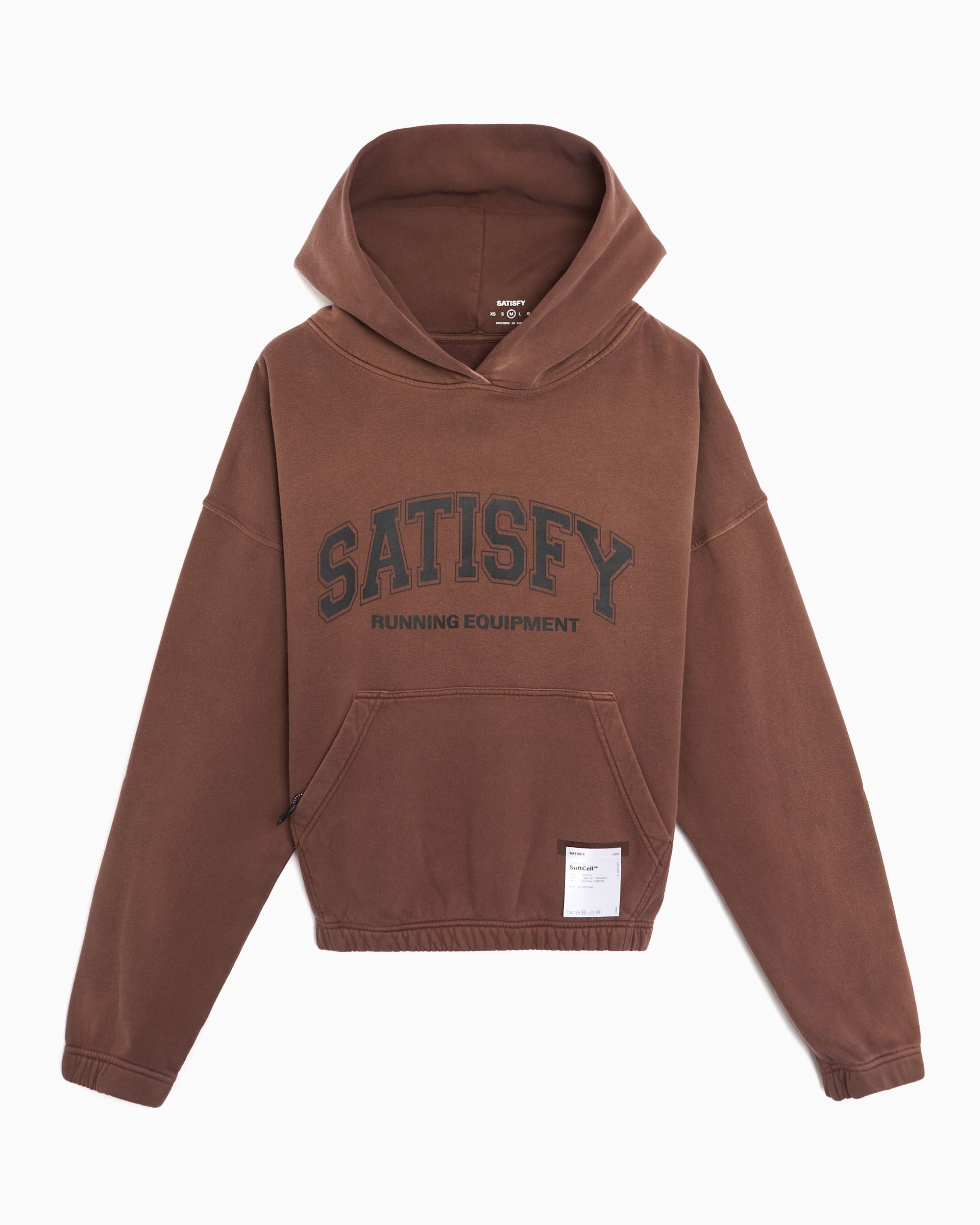 Sweatshirts SATISFY SoftCell™ Logo Boxy Men's Hoodie - 11046-90E04