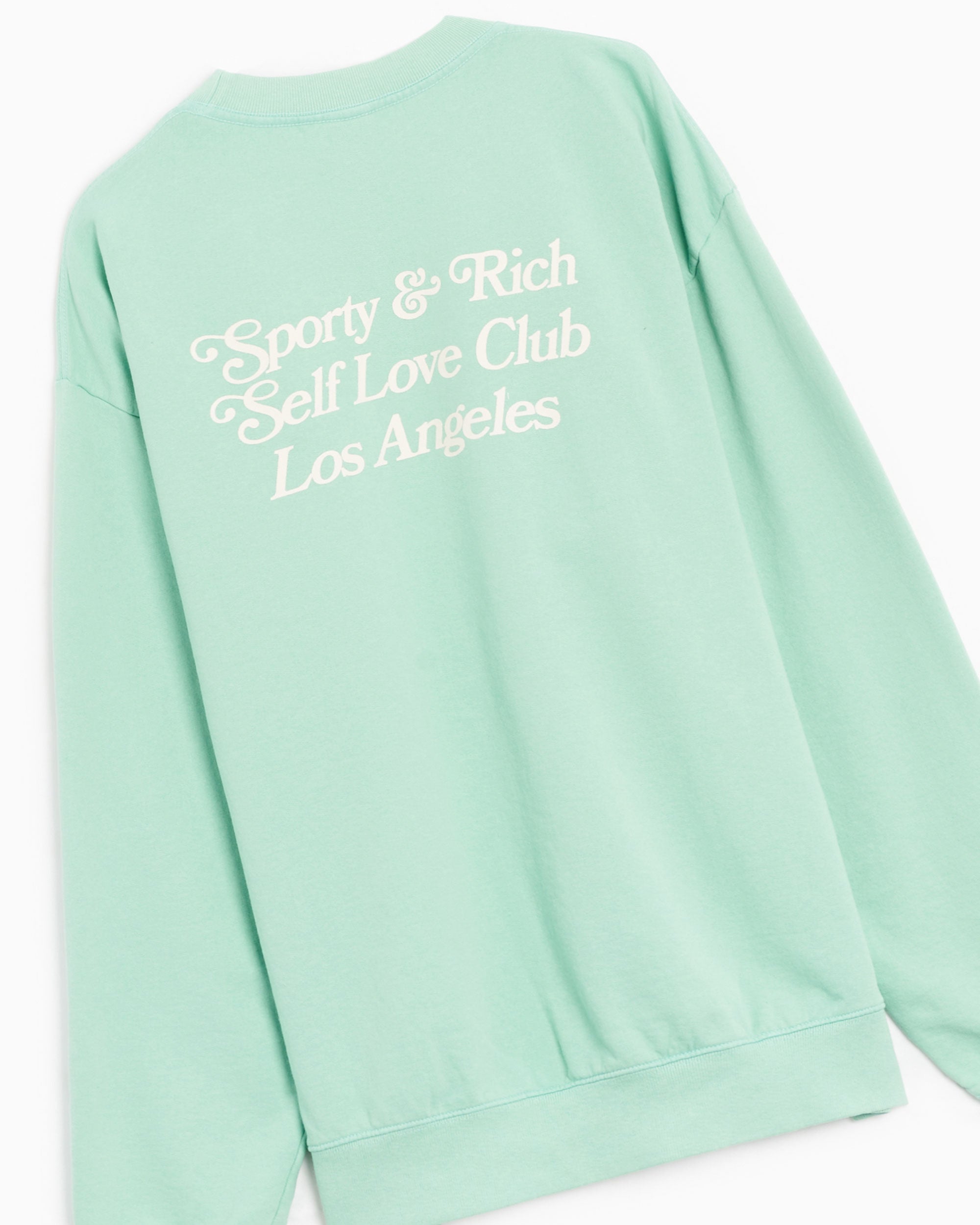 Sweatshirts Sporty & Rich Self Love Club Women's Sweatshirt Women's Sweatshirt - CR867JD