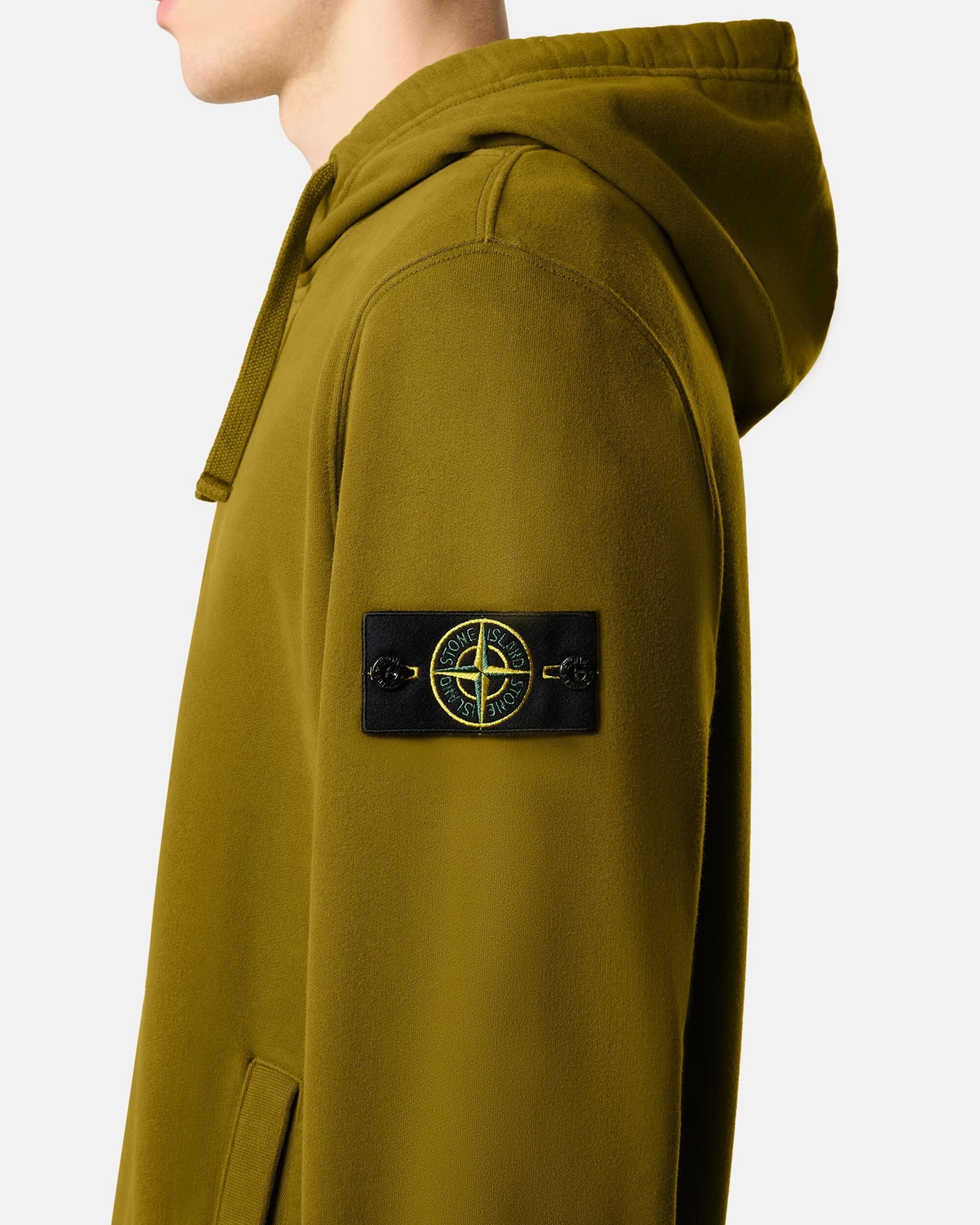 Sweatshirts Stone Island Brushed Fleece Men's Hoodie - L2S156100048-V005R