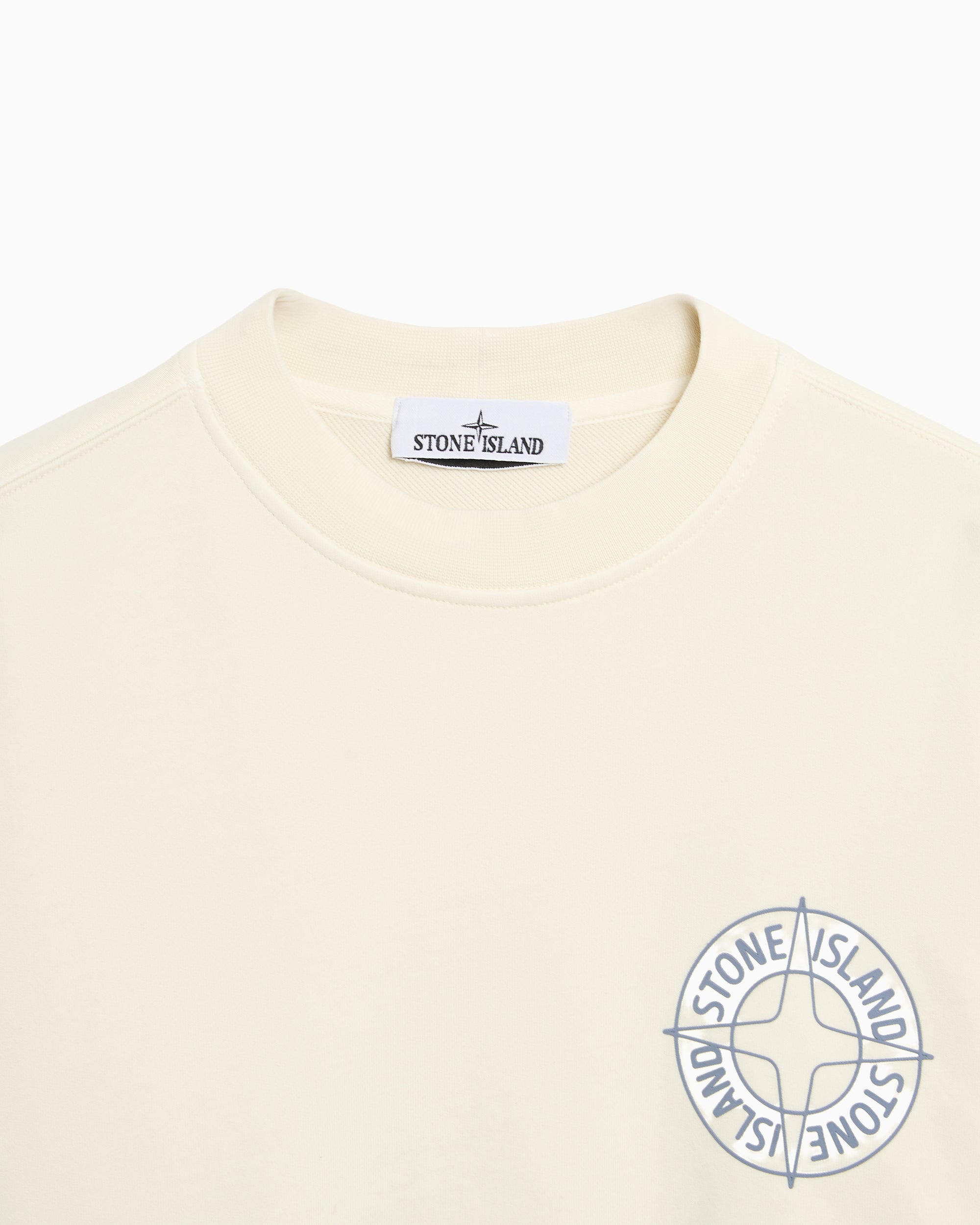 Sweatshirts Stone Island Fleece Logo Men's Sweatshirt - L1S156100001-V0093