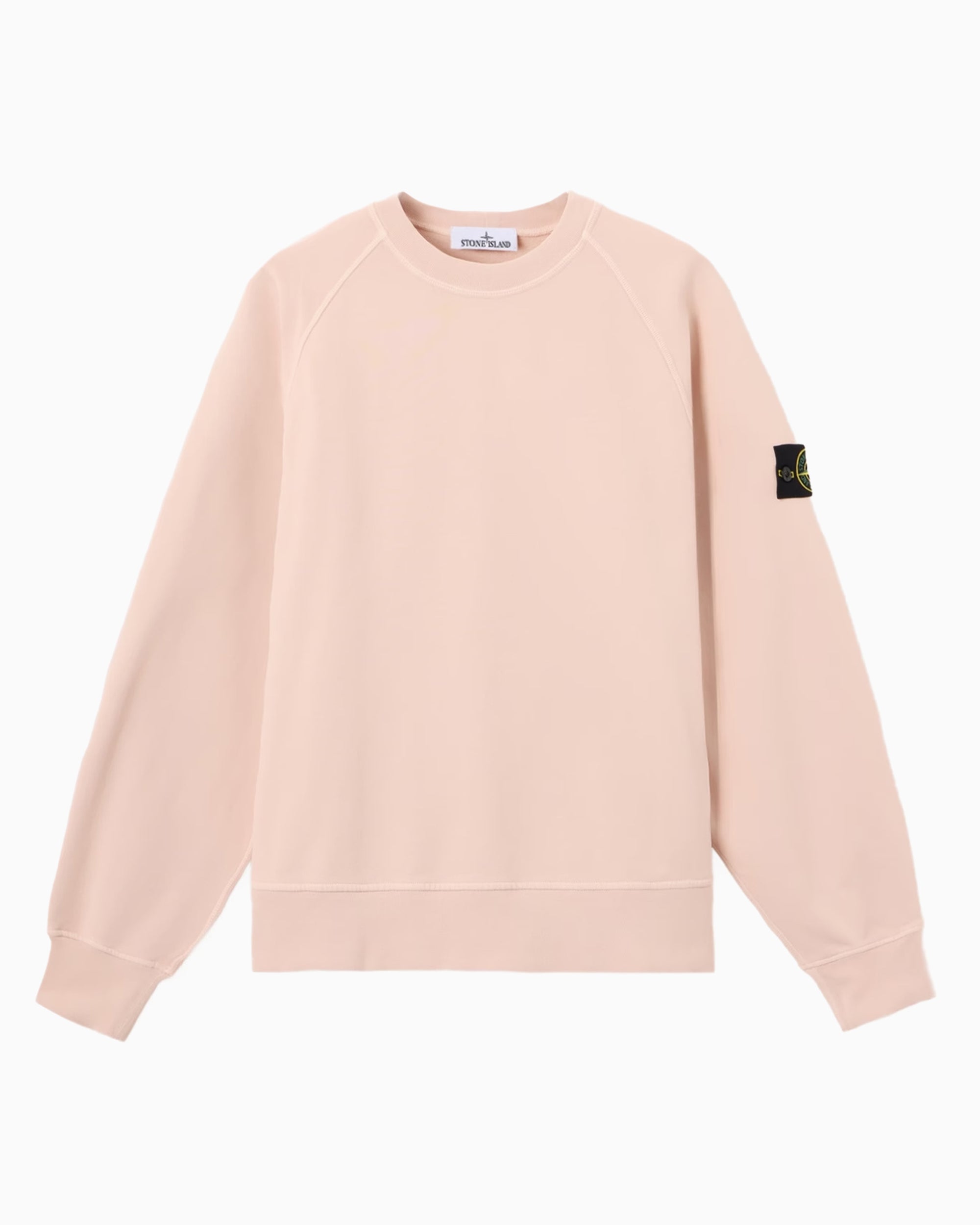 STONE  23ss ピンク スウェット S Stone Island Logo Oversize Men's Sweatshirt