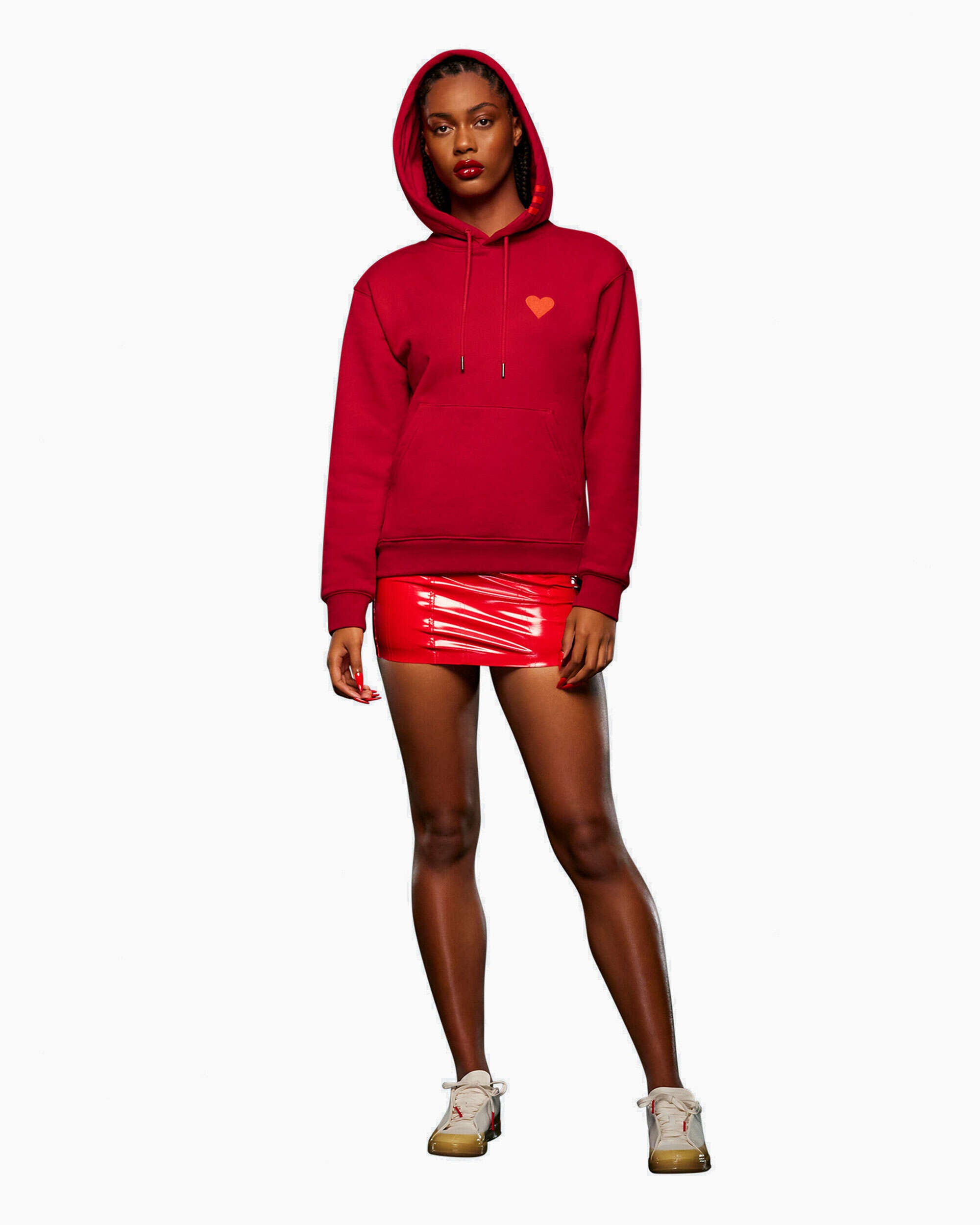 adidas IVY PARK バーガンディ トレーナー 36 X Ivy Park adidas x Ivy Park French Terry Unisex Hoodie Unisex Hoodie