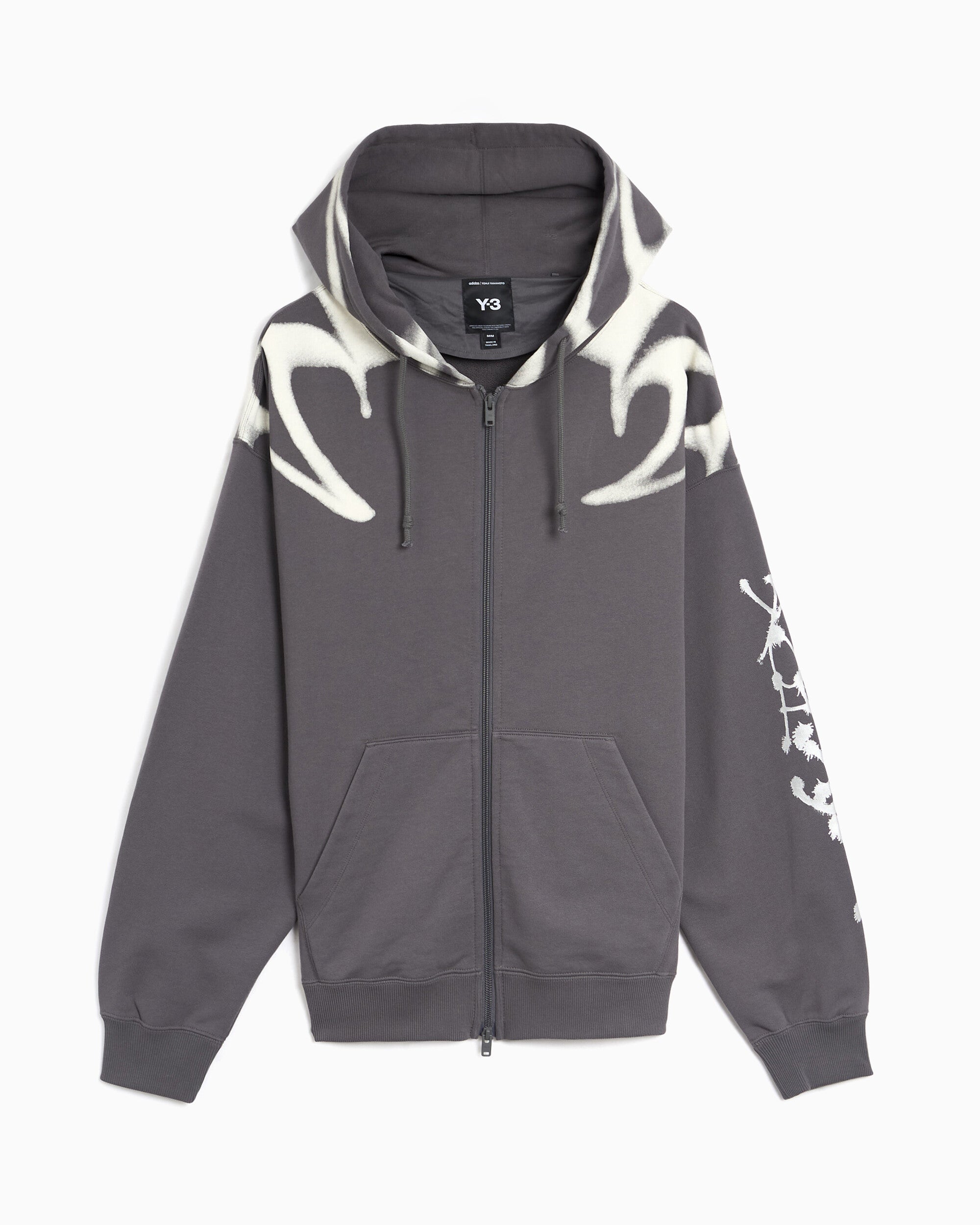 Y-3 Chito Graphic Relaxed Unisex Zip-Up Sweatshirt