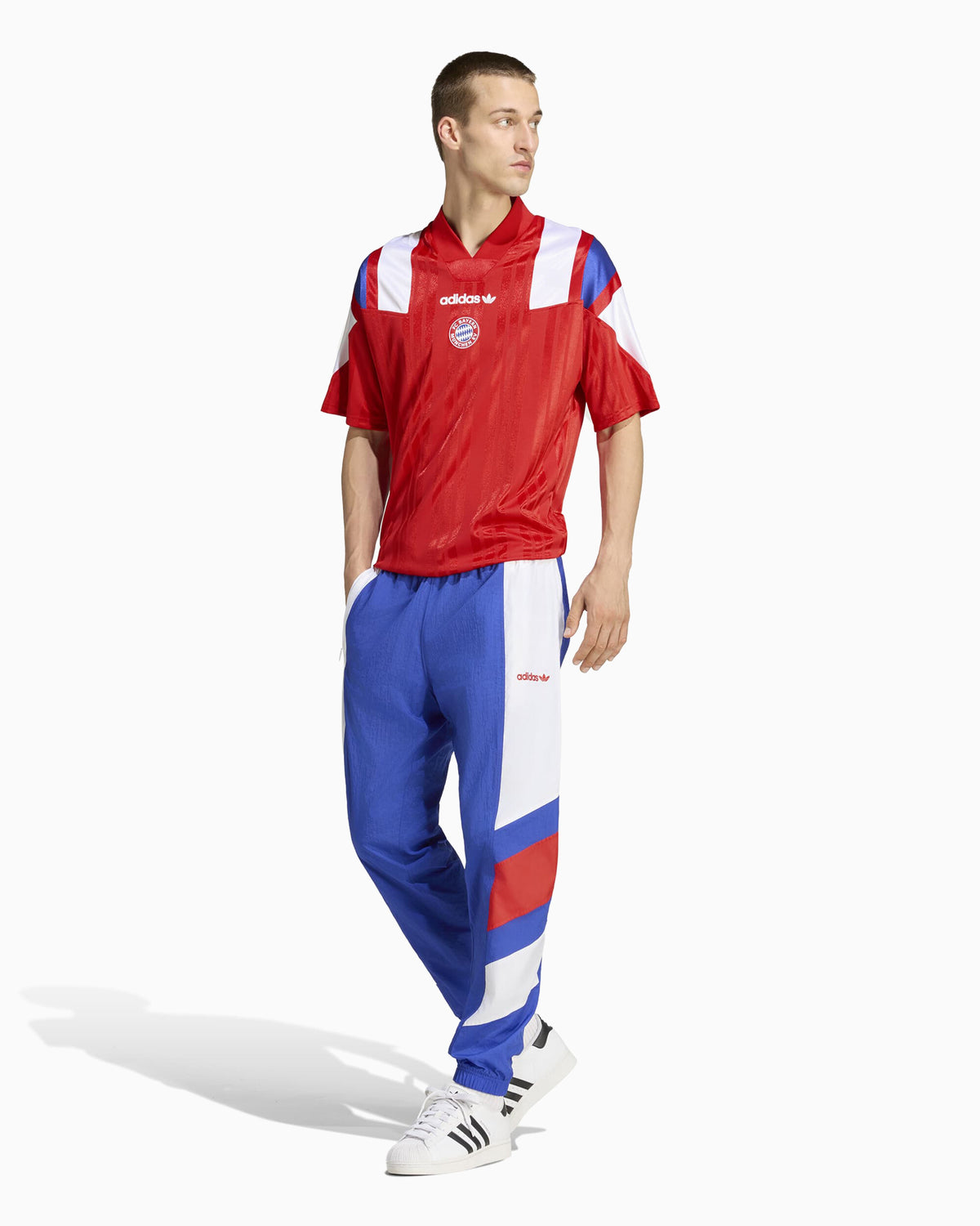 T-Shirts adidas Originals FC Bayern München EQT Relaxed Men's Jersey T-Shirt - KG2295
