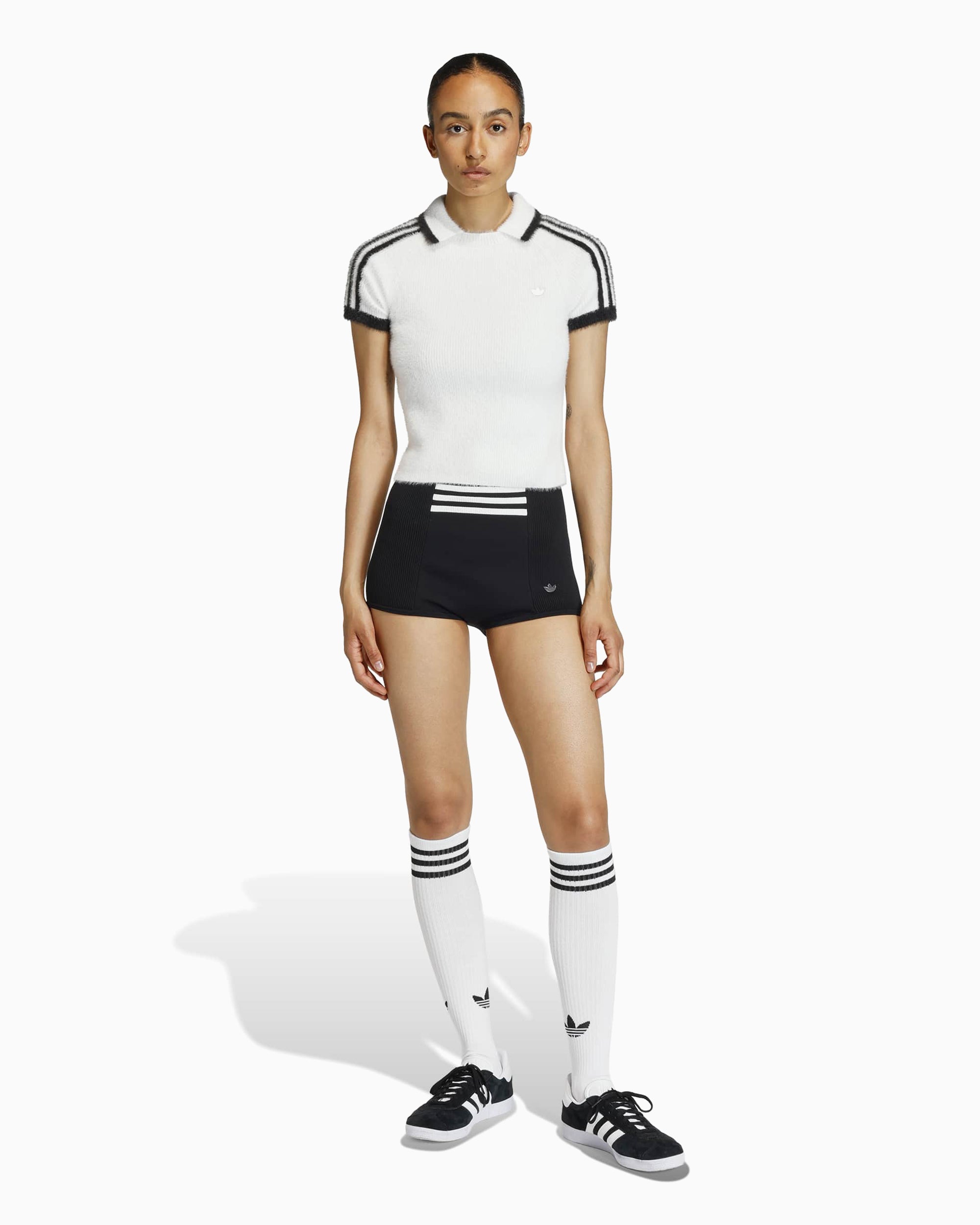 T-Shirts adidas Originals Knitted Cali Crop Women's T-Shirt - KE1301