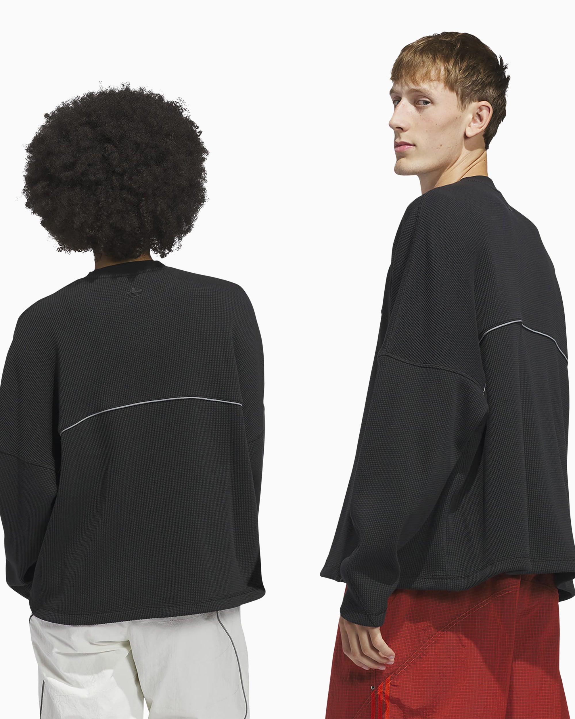 T-Shirts adidas Originals La Cienega Long-Sleeved Relaxed Unisex T-Shirt - KA9335