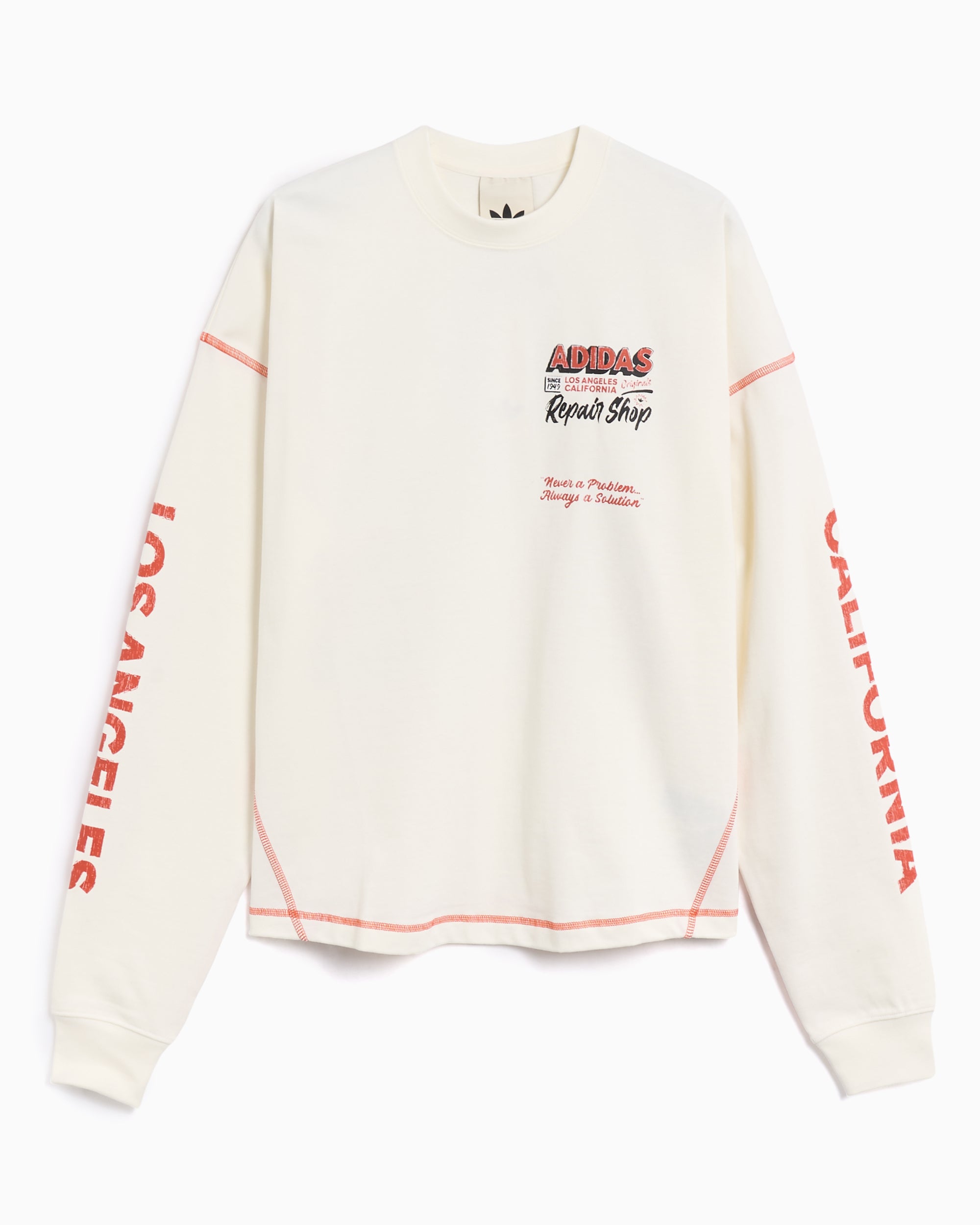 adidas Originals Los Angeles Wilshire Long-Sleeved Oversize Unisex T-S