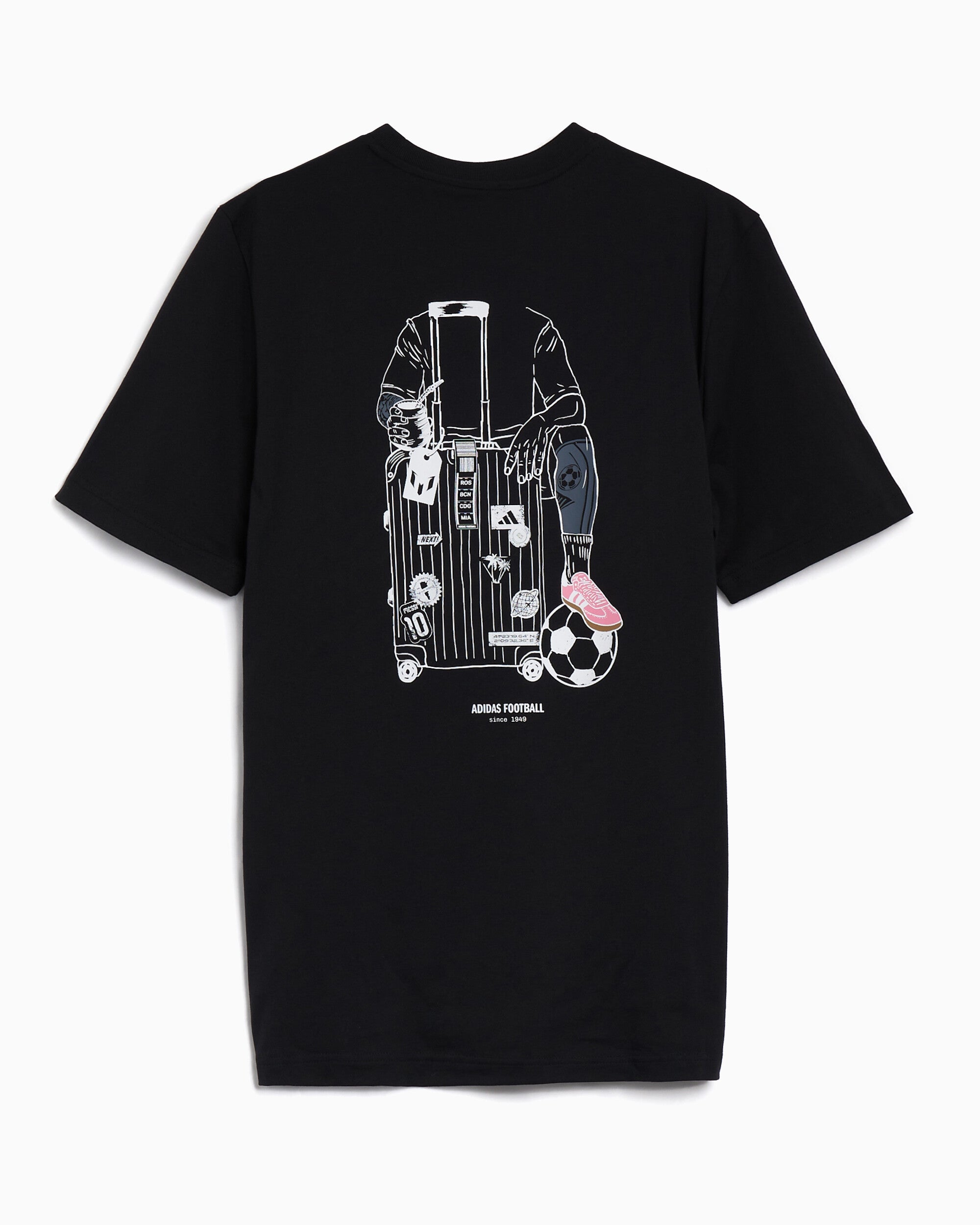 T-Shirts adidas Originals Messi Fun Graphic Men's T-Shirt - KB9489