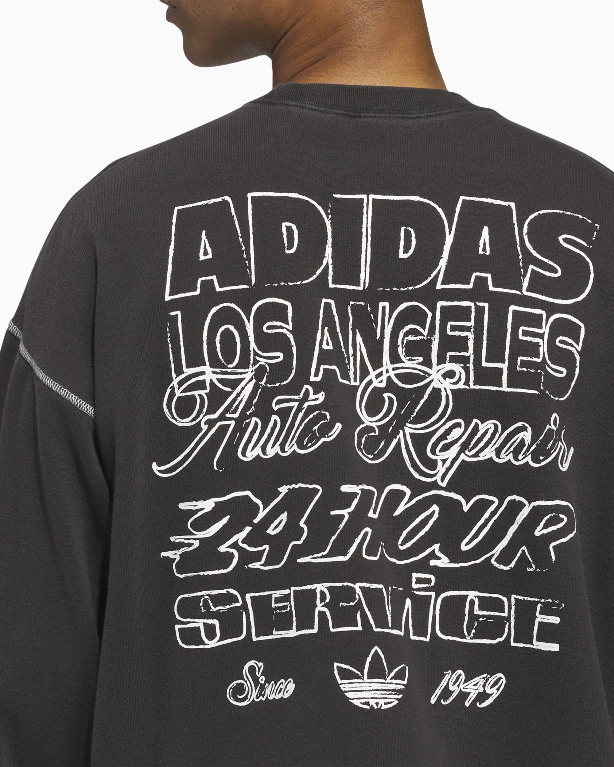 T-Shirts adidas Originals Wilshire Los Angeles Long-Sleeved Unisex T-Shirt - JX6140