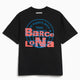 T-Shirt avec graphique Oversize adidas Originals x Bad Bunny DtMF Tour Merch "Barcelona" Heavyweight Unisex