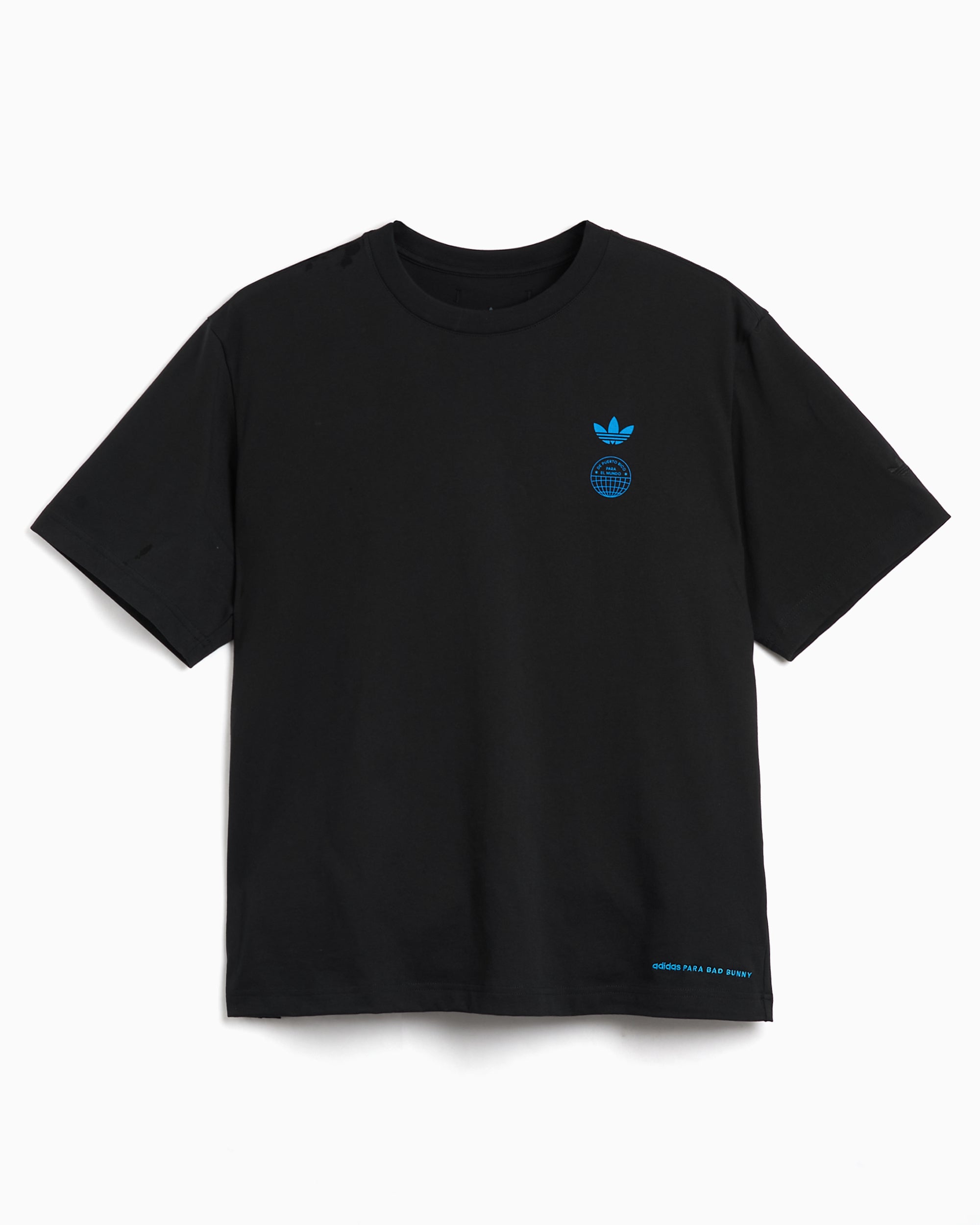 T-Shirts adidas Originals x Bad Bunny DTmF Tour Merch "Barcelona" Heavyweight Graphic Oversize Unisex T-Shirt - KW8064