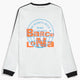 T-Shirt Relaxed à manches longues adidas Originals x Bad Bunny DtMF Tour Merch "Barcelona" pour homme
