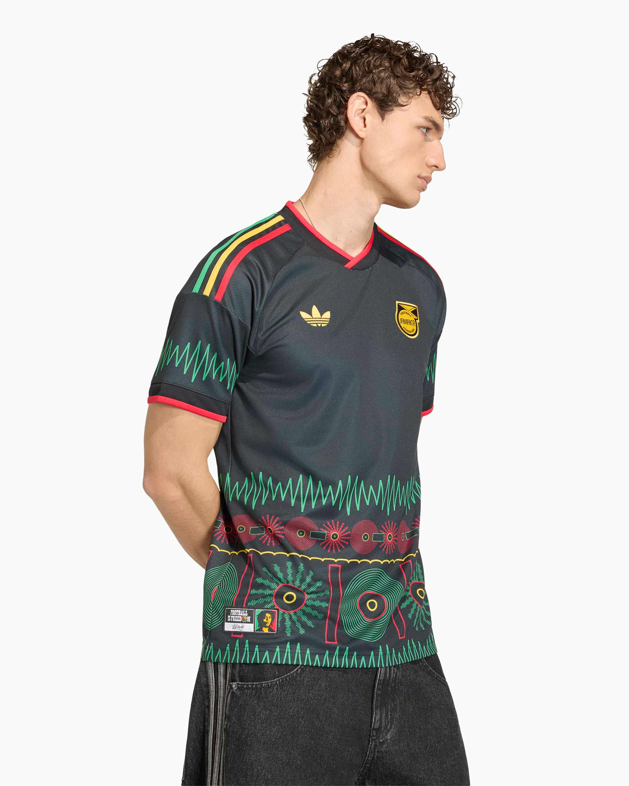 T-Shirts adidas Originals x Bob Marley Jamaica 26 Slim Men's Jersey T-Shirt - KD0957