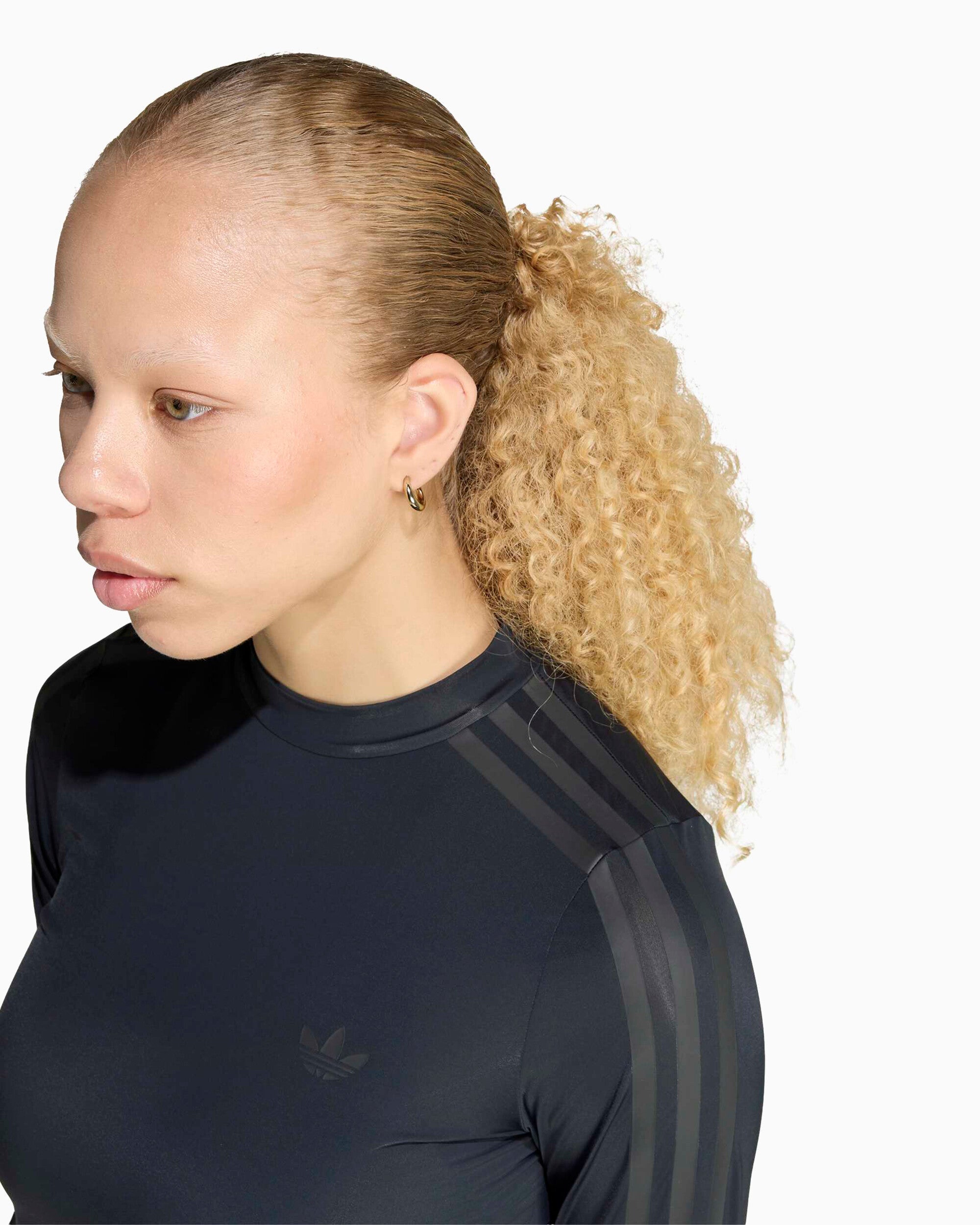 T-Shirts adidas Originals x JENNIE Adiluna Season 2 Long-Sleeved Slim Women's T-Shirt - LD8931
