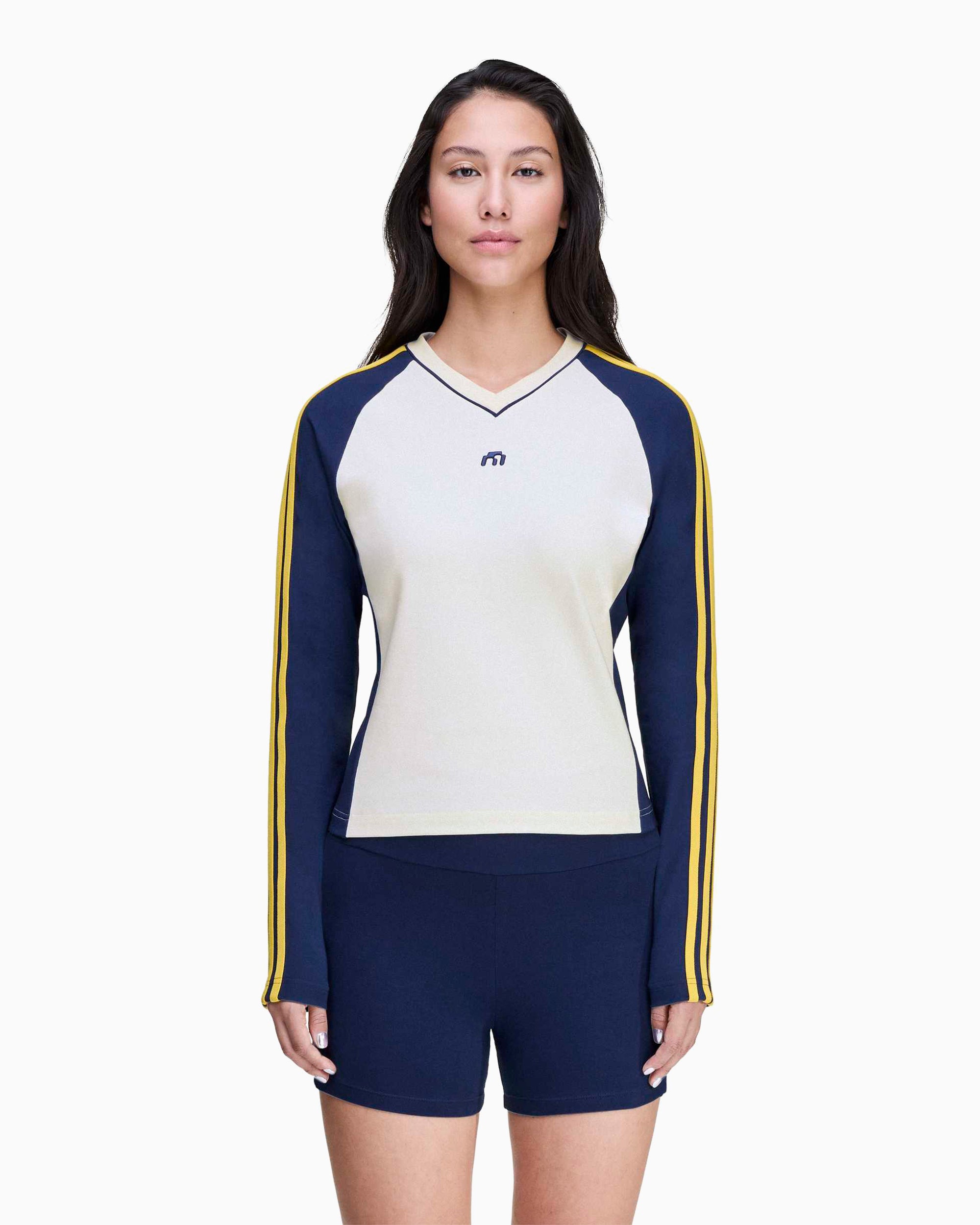 T-Shirts adidas Originals x Miaou Long-Sleeved Slim Women's T-Shirt - KD1483
