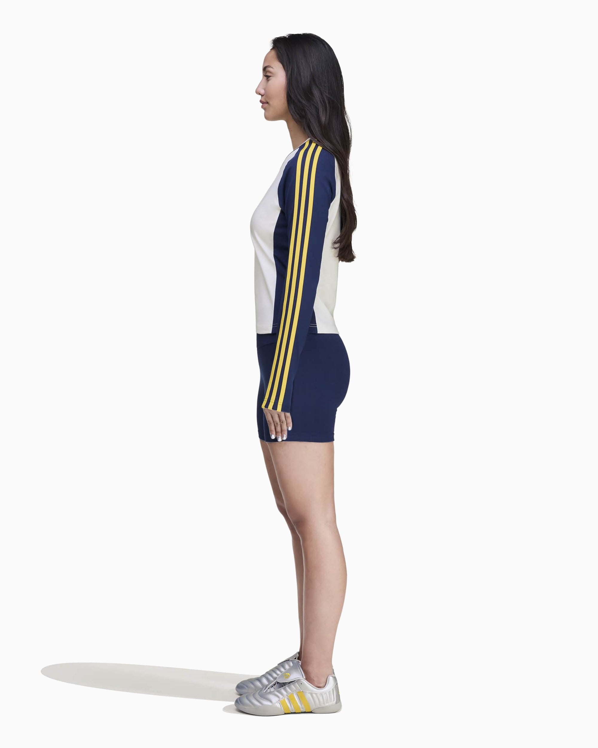 T-Shirts adidas Originals x Miaou Long-Sleeved Slim Women's T-Shirt - KD1483