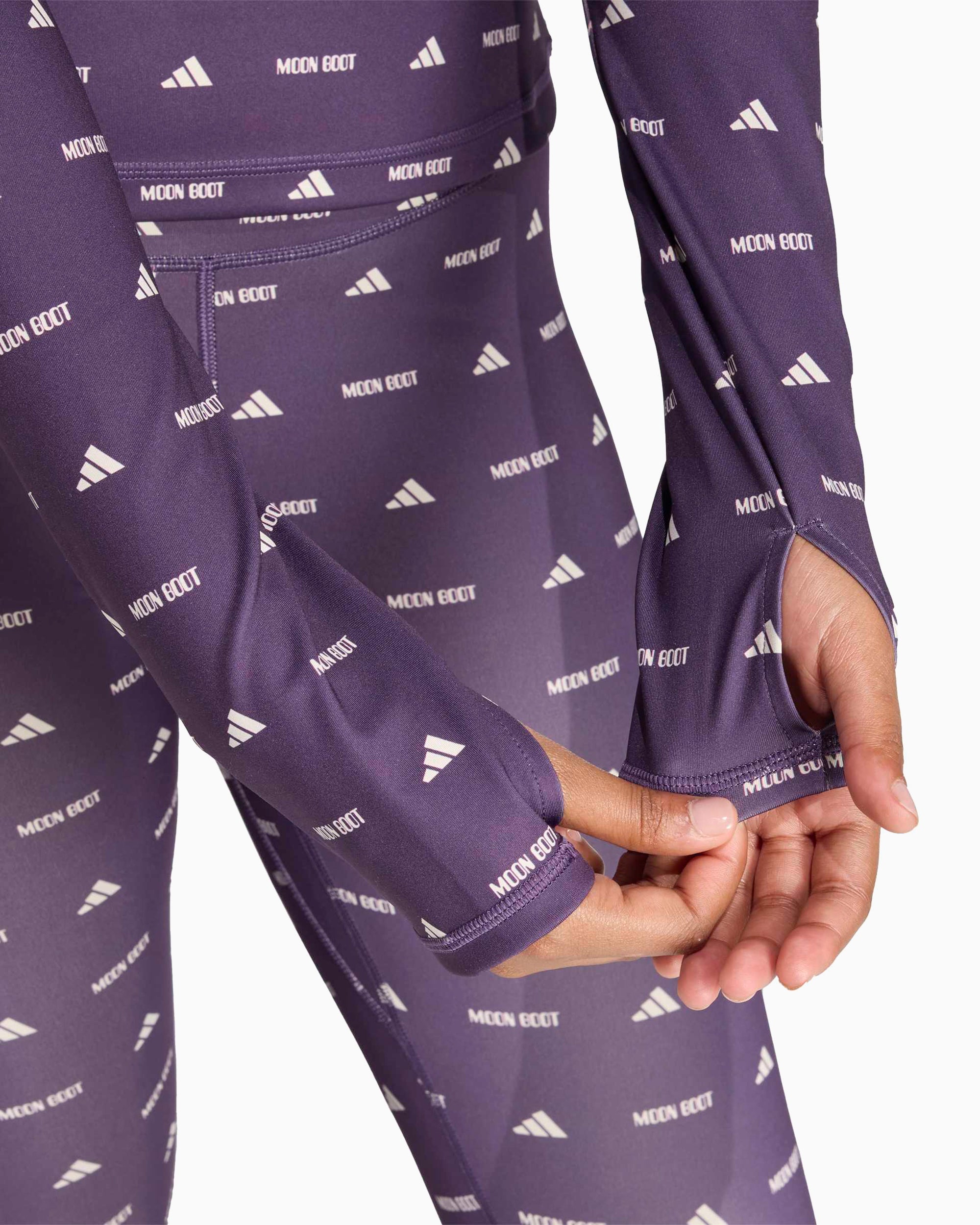 T-Shirts adidas Originals x Moon Boot Logo Long-Sleeved Slim Women's T-Shirt - JM1104