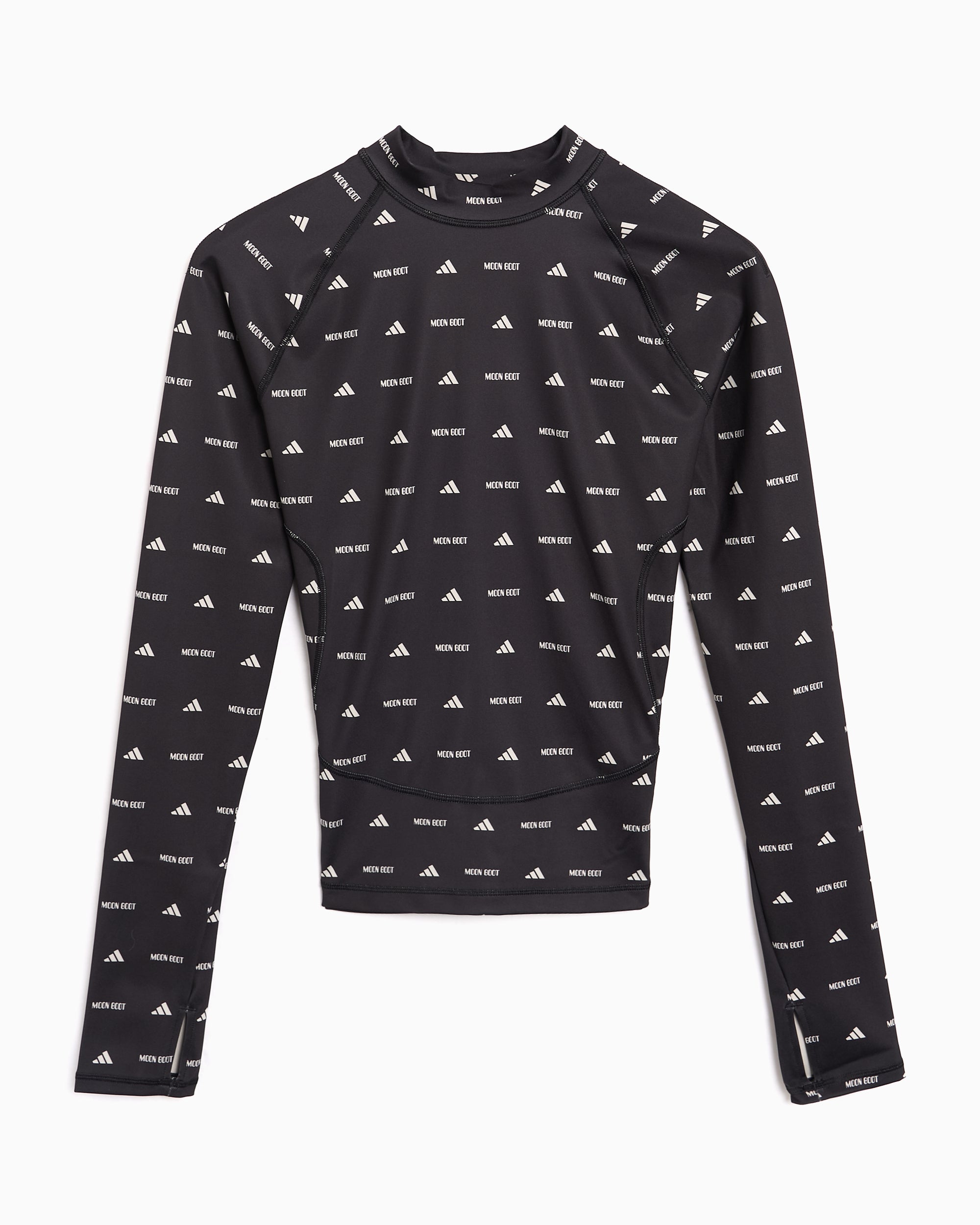 T-Shirts adidas Originals x Moon Boot Logo Long-Sleeved Slim Women's T-Shirt - JM6507