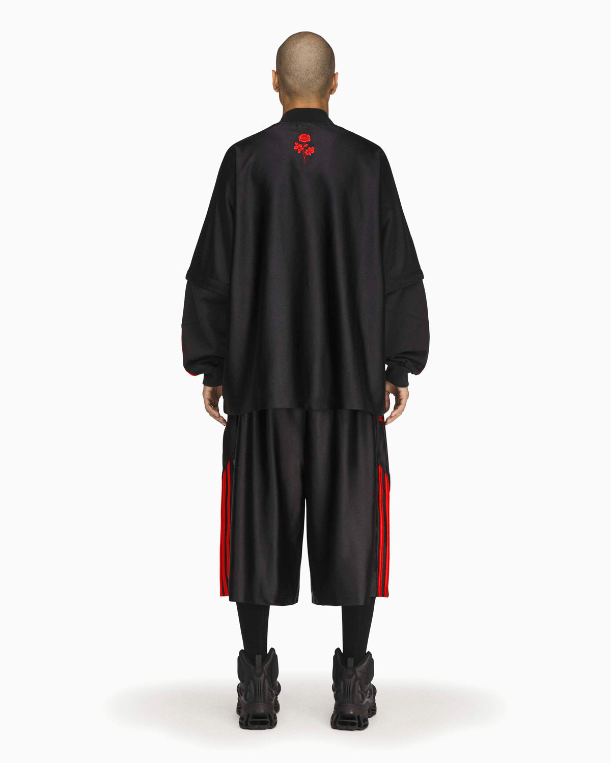 T-Shirts adidas Originals x Willy Chavarria "Dazzle" Graphic Long-Sleeved Oversize Men's Jersey T-Shirt - KZ3116