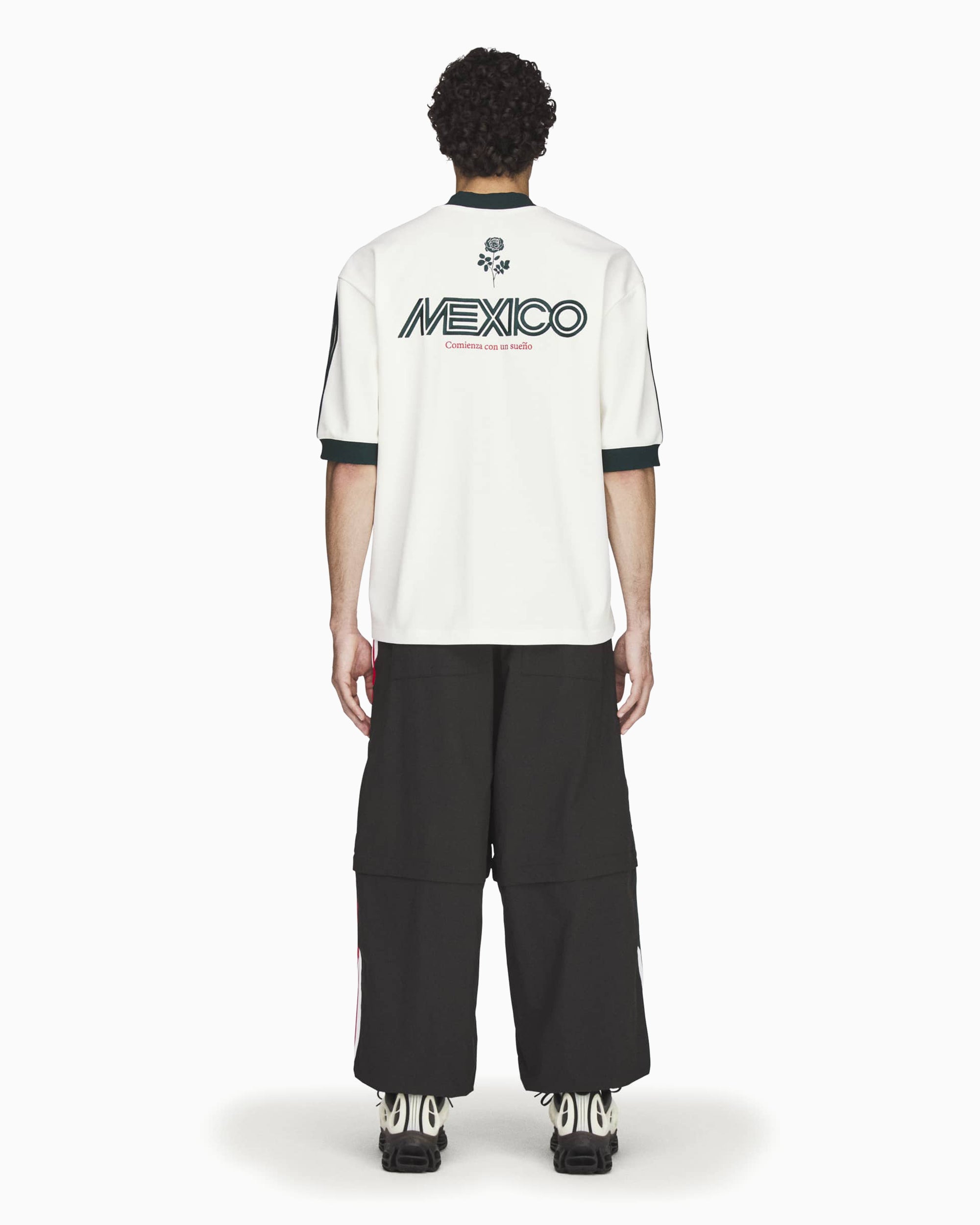T-Shirts adidas Originals x Willy Chavarria Football Logo Relaxed Men's Jersey T-Shirt - KY7708