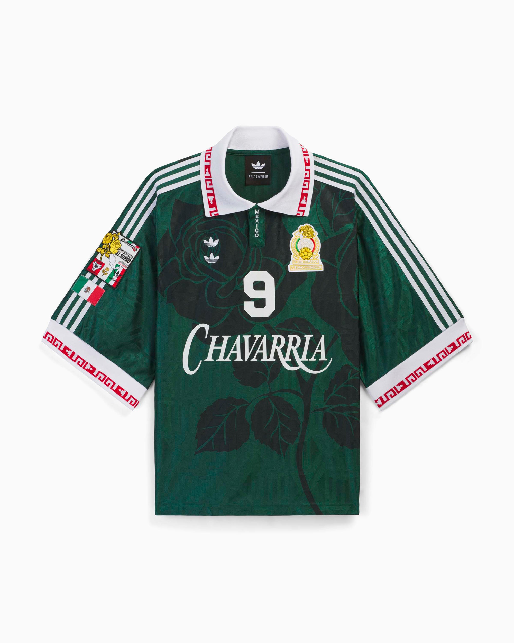 adidas Originals x Willy Chavarria Logo Half-Sleeved Oversize Men's Je