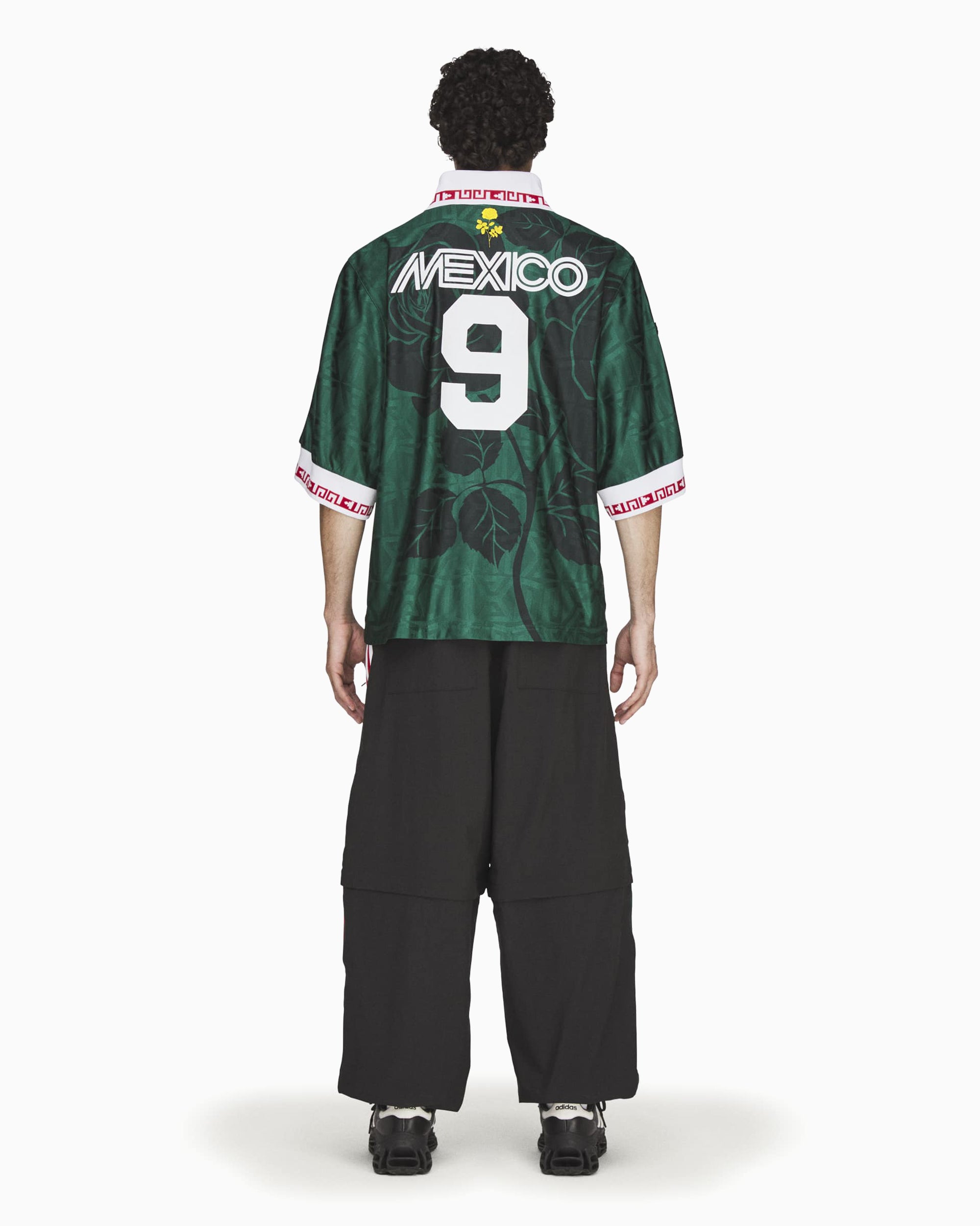 T-Shirts adidas Originals x Willy Chavarria Logo Half-Sleeved Oversize Men's Jersey T-Shirt - KU7803