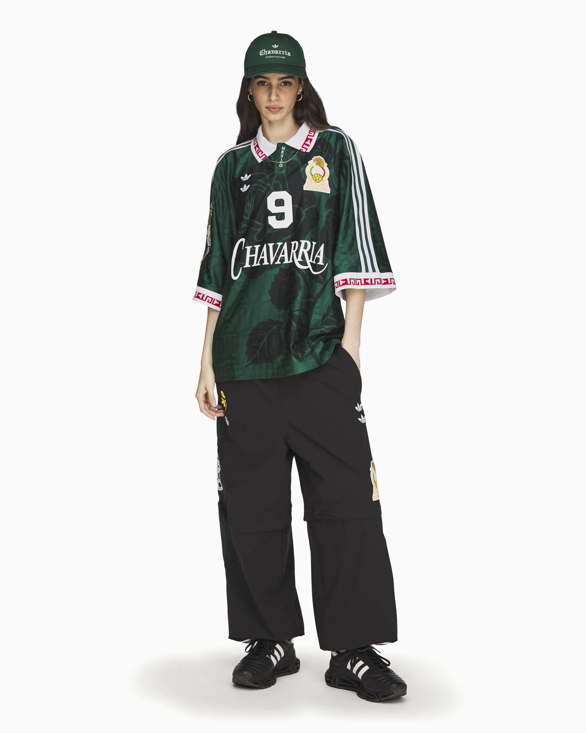 T-Shirts adidas Originals x Willy Chavarria Logo Half-Sleeved Oversize Men's Jersey T-Shirt - KU7803