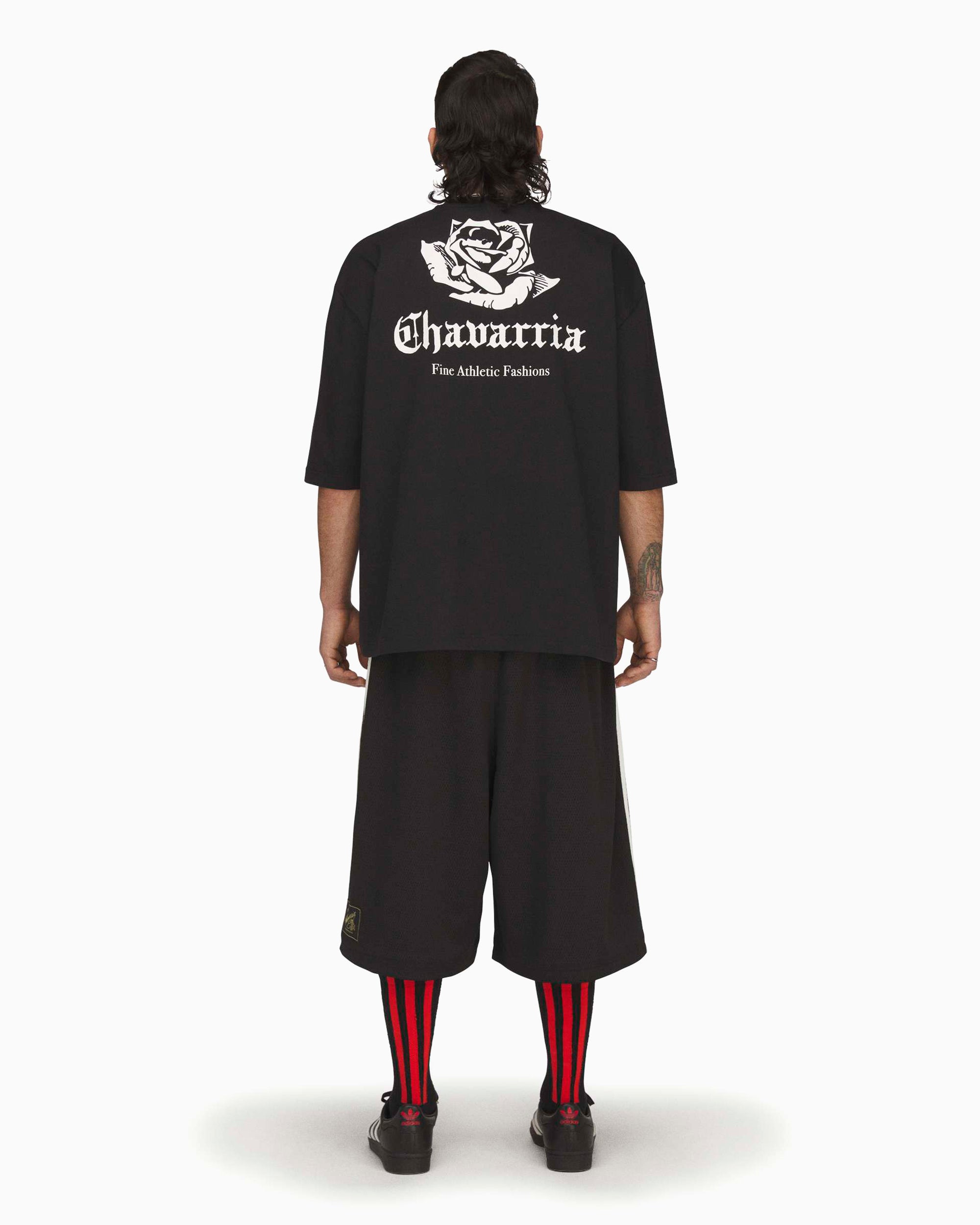 T-Shirts adidas Originals x Willy Chavarria Logo Half-Sleeved Oversize Men's T-Shirt - KS6445