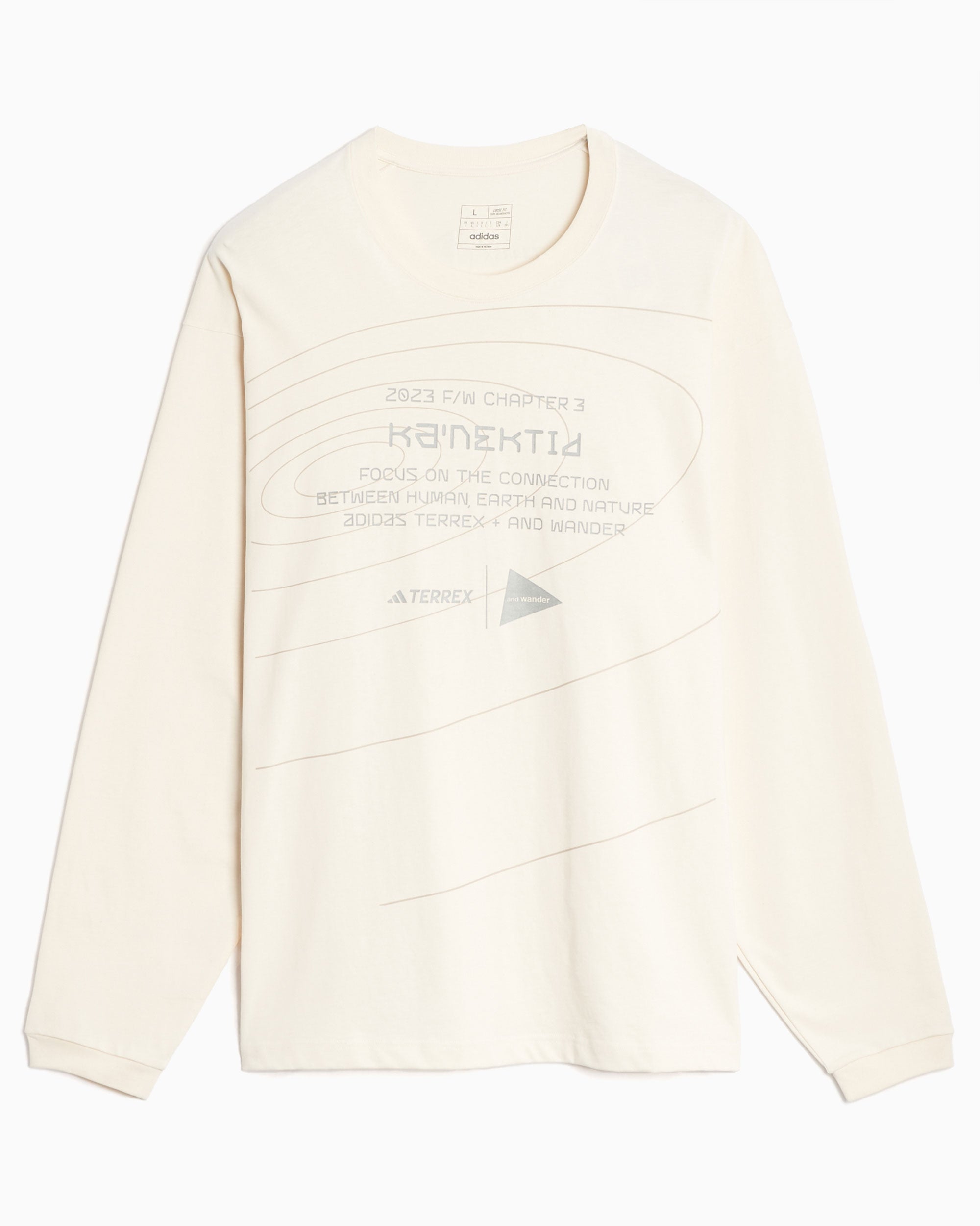adidas® Terrex x And Wander XPLORIC Unisex Long Sleeve T-Shirt