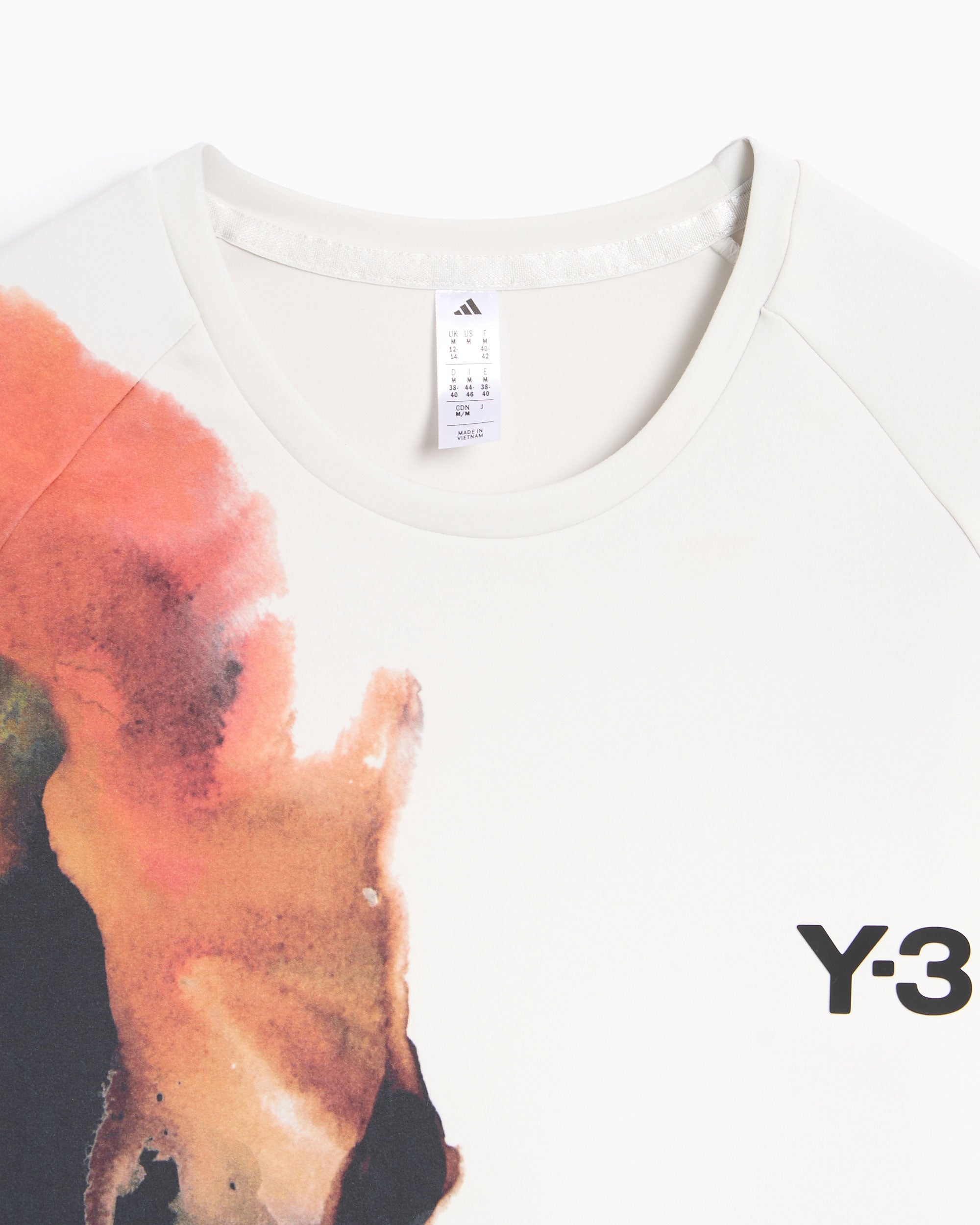 T-Shirts adidas Y-3 Tennis Cropped Half-Sleeved Slim Women's T-Shirt - JM4787
