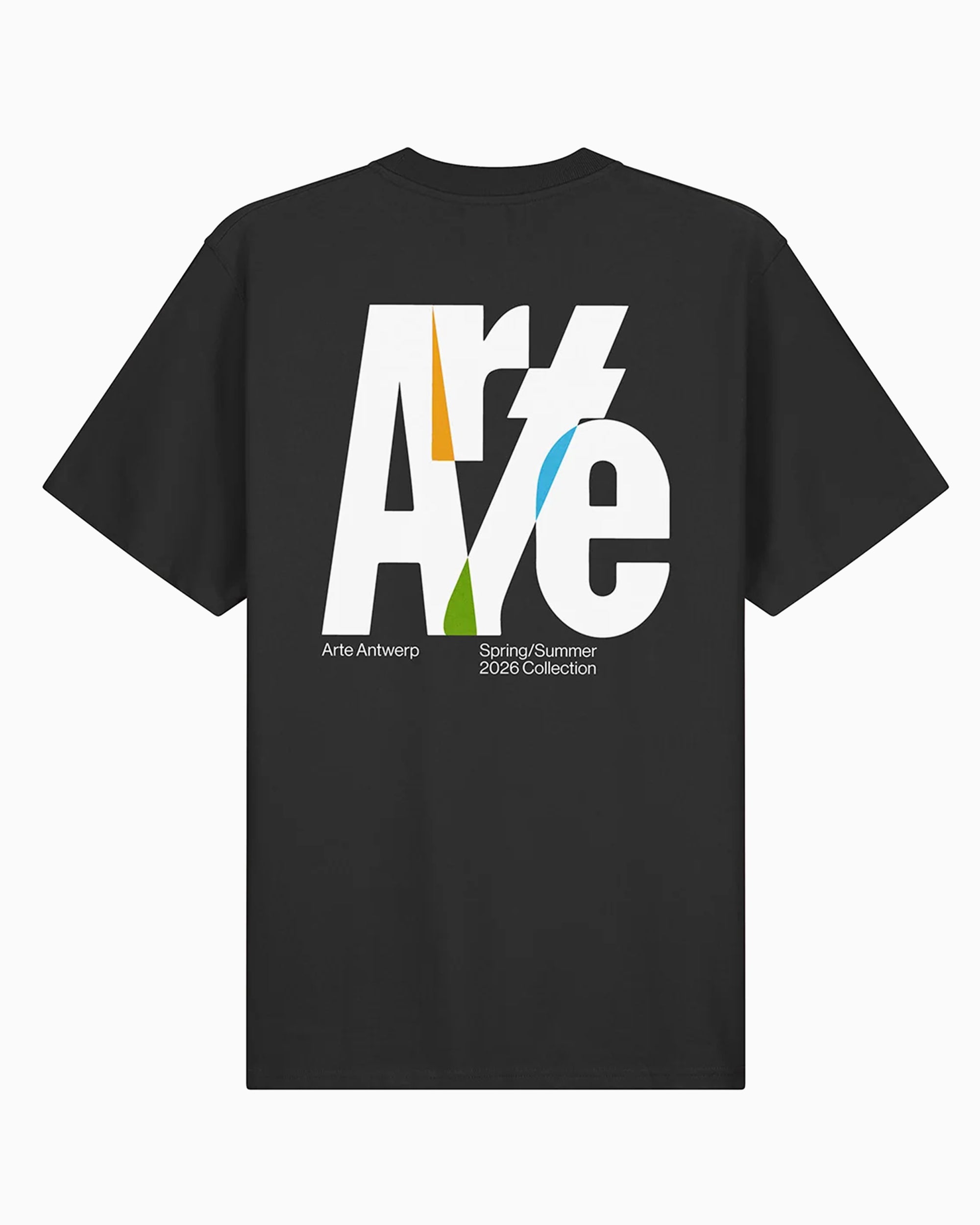 T-Shirts Arte Antwerp Big Logo Graphic Relaxed Men's T-Shirt - SS26-141T-Black