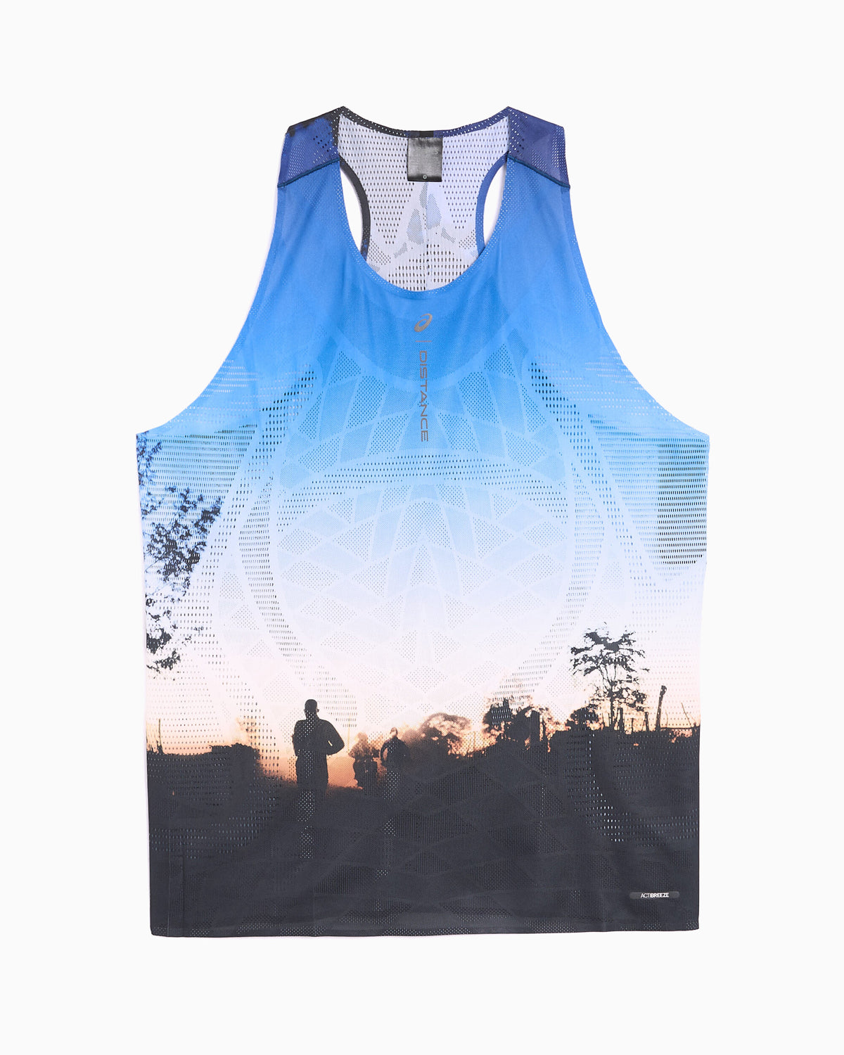 T-Shirts ASICS x Distance Metarun Singlet Graphic Relaxed Men's Tank Top - 2013A686-400