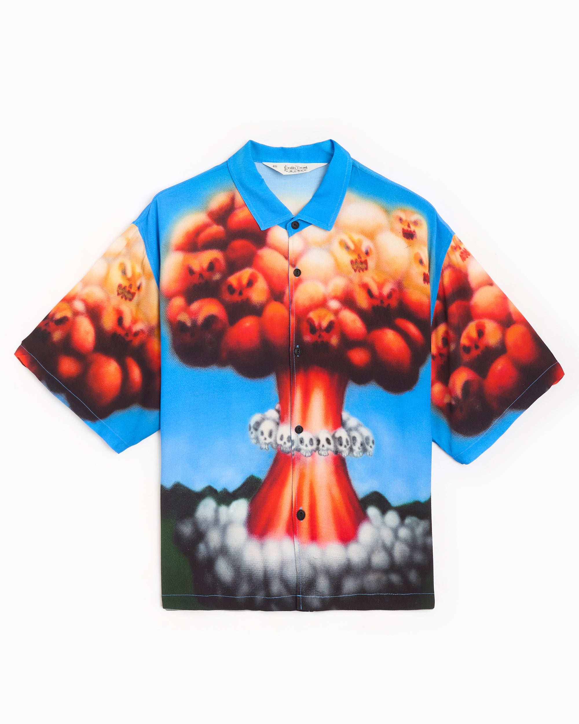 Brain Dead Explosion Graphic Relaxed Men's Jersey T-Shirt