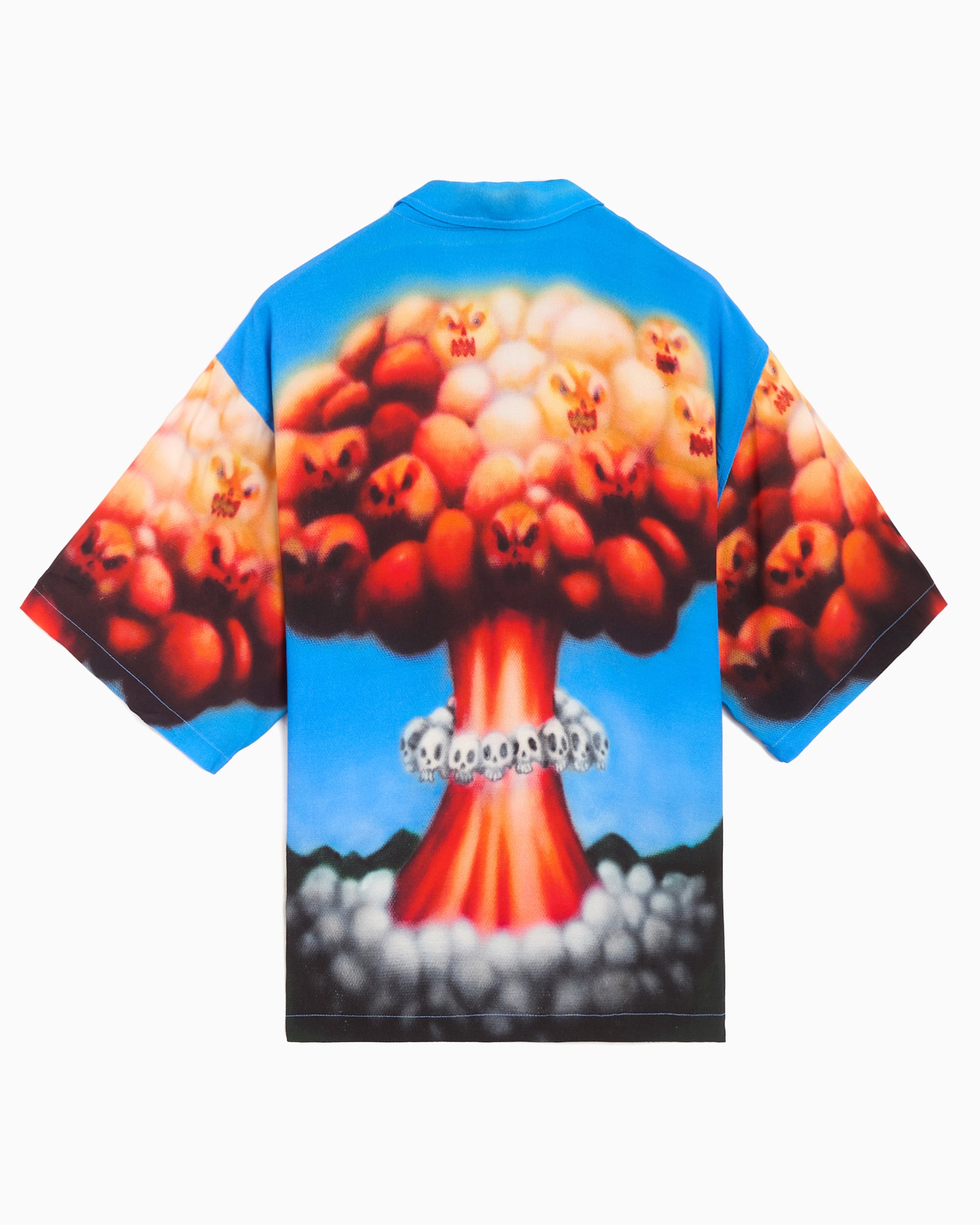 T-Shirts Brain Dead Explosion Graphic Relaxed Men's Jersey T-Shirt - BDP26T11004919BL01