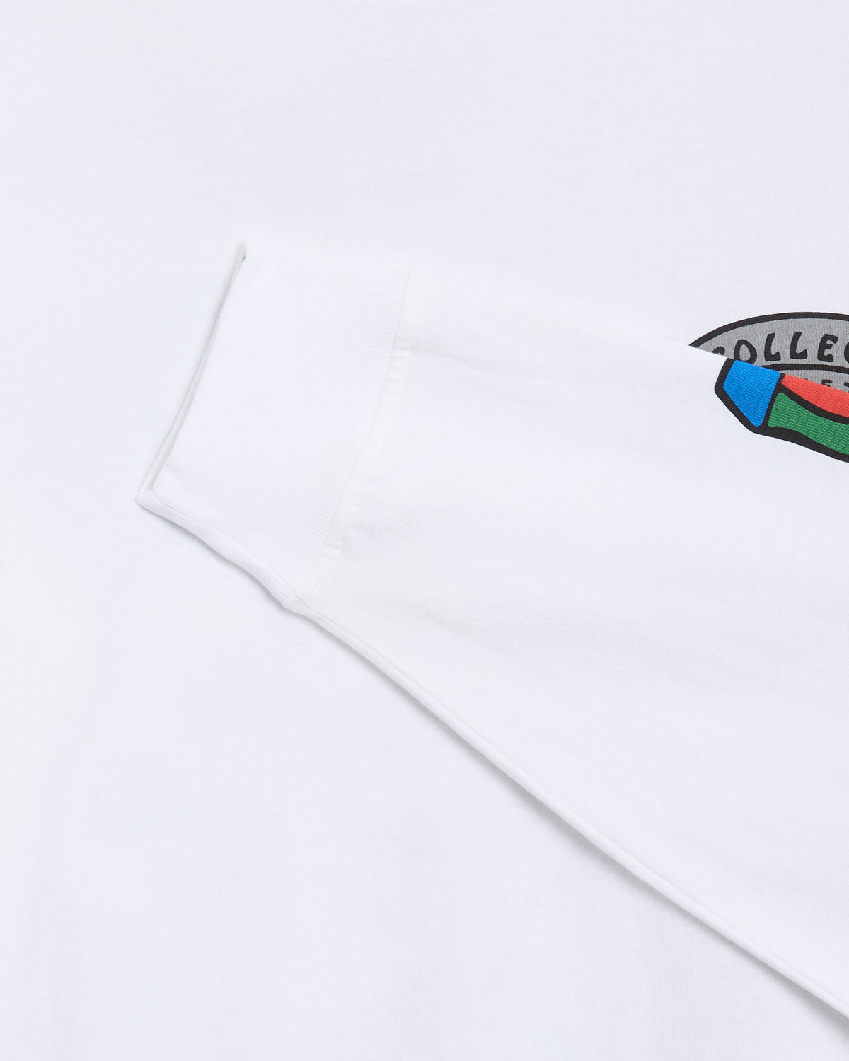 T-Shirts by Parra Bike Hammer Graphic Long-Sleeved Relaxed Men's T-Shirt - 56320-White