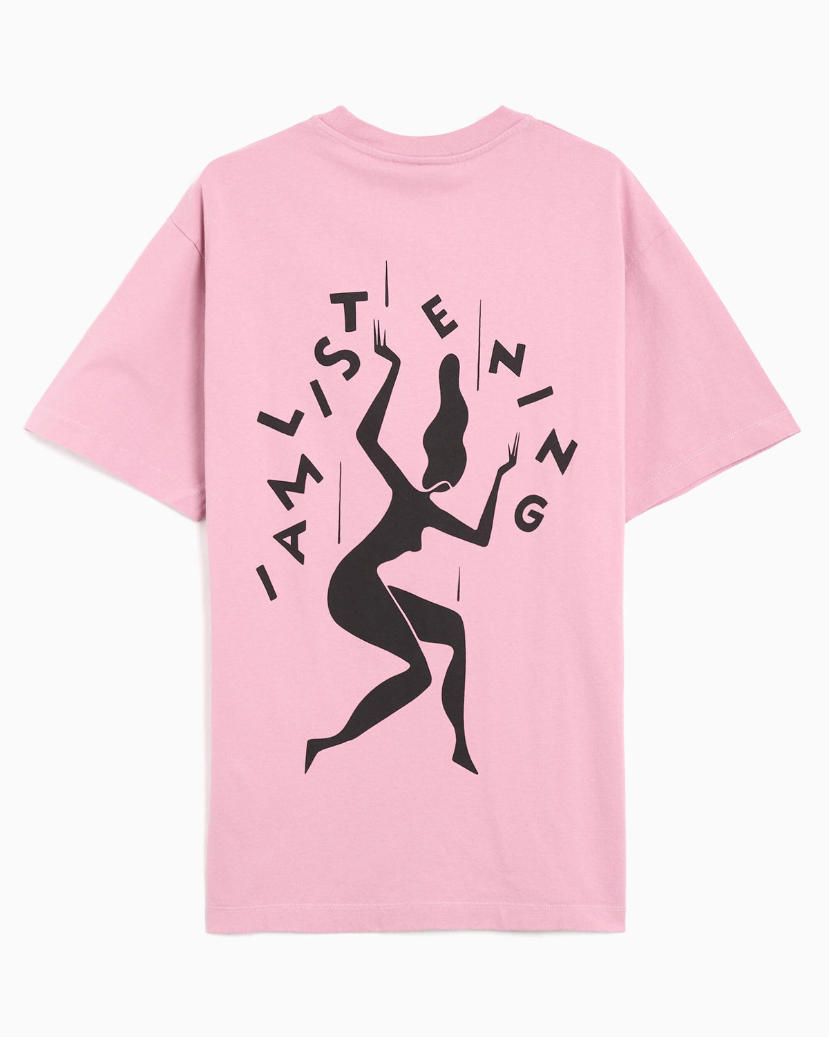T-Shirts by Parra Not Listening Graphic Men's T-Shirt - 56310-Pink