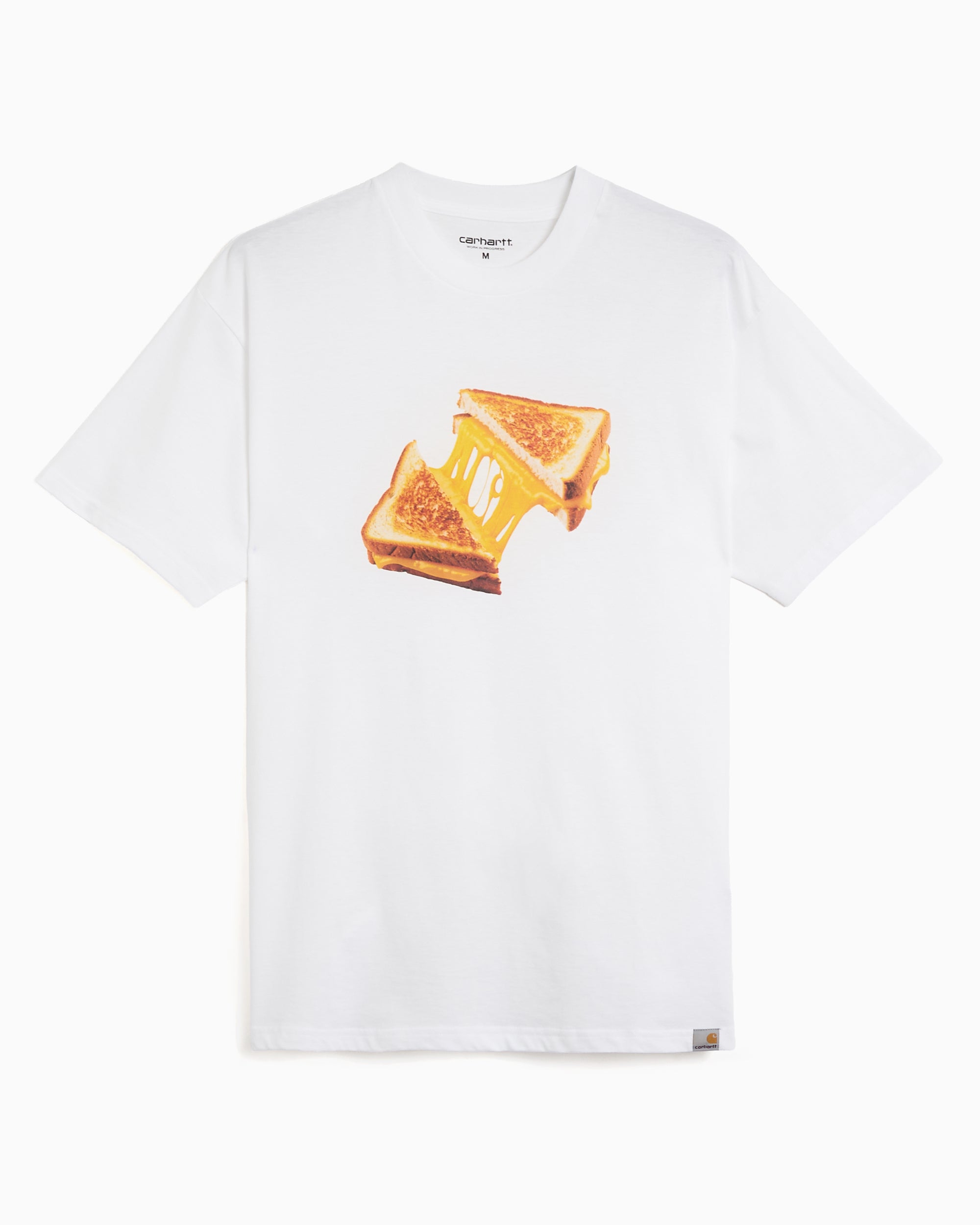 T-Shirts Carhartt WIP Cheese Toast Graphic Relaxed Men's T-Shirt - I036882-02XX