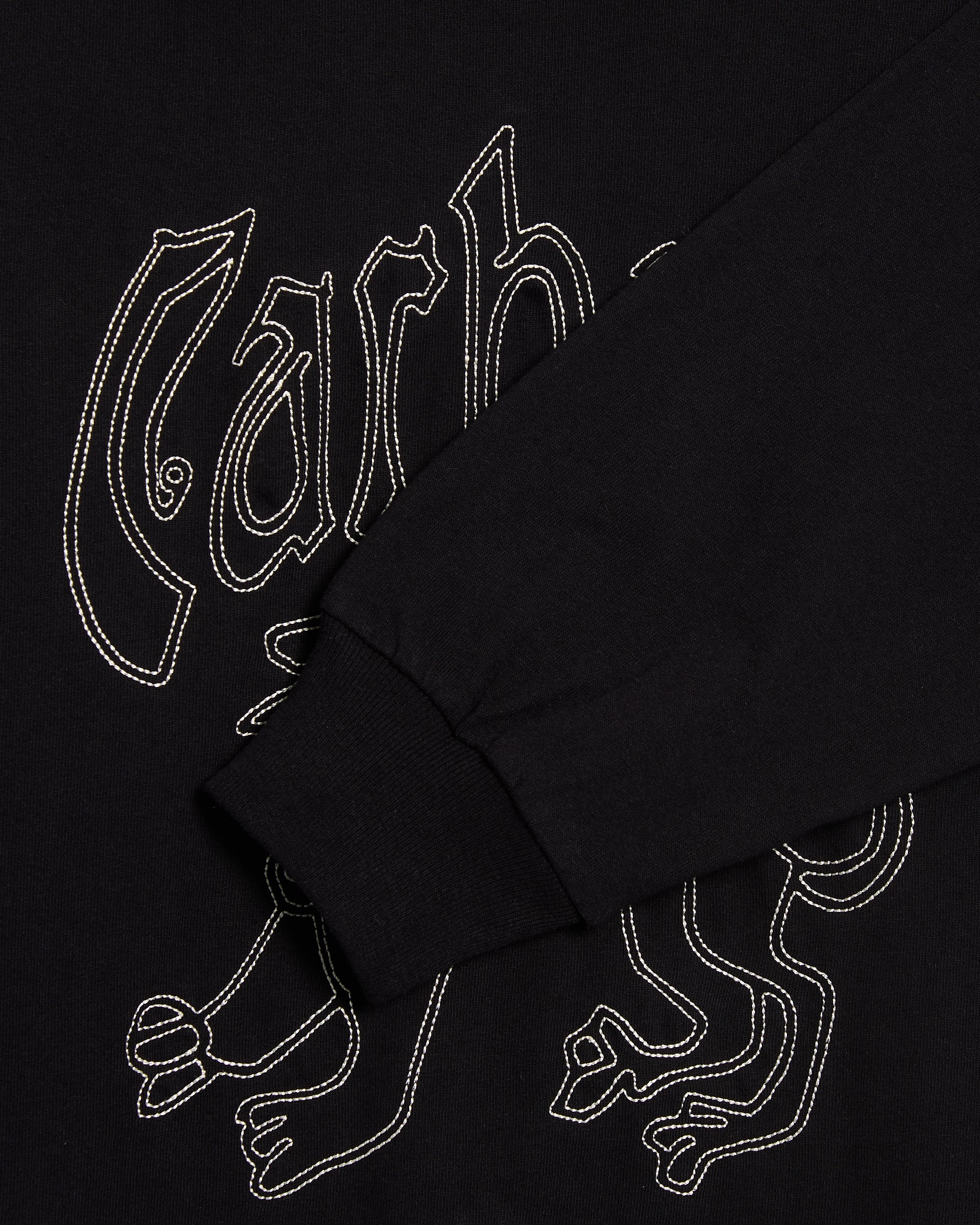 T-Shirts Carhartt WIP Hackwork Graphic Long-Sleeved Relaxed Women's T-Shirt - I035541-1T8XX